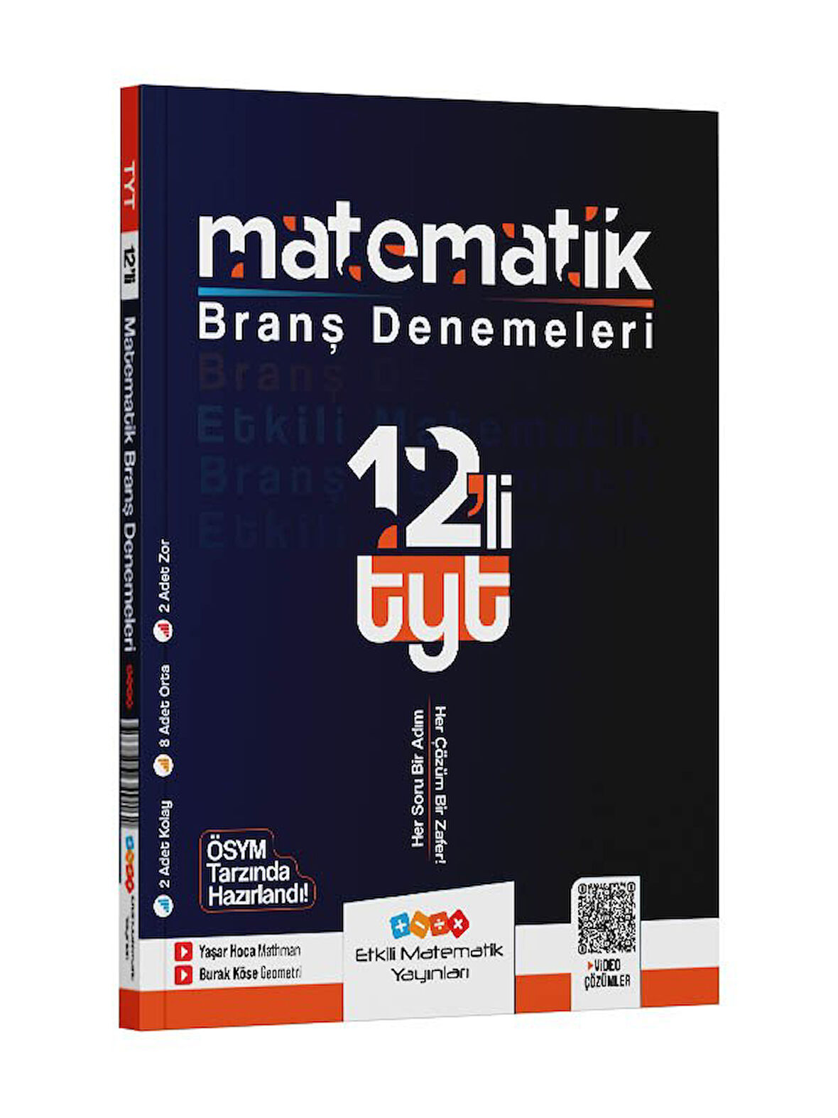 EtkiliMatematik 2026 YKS TYT Matematik 12 Deneme Çözümlü