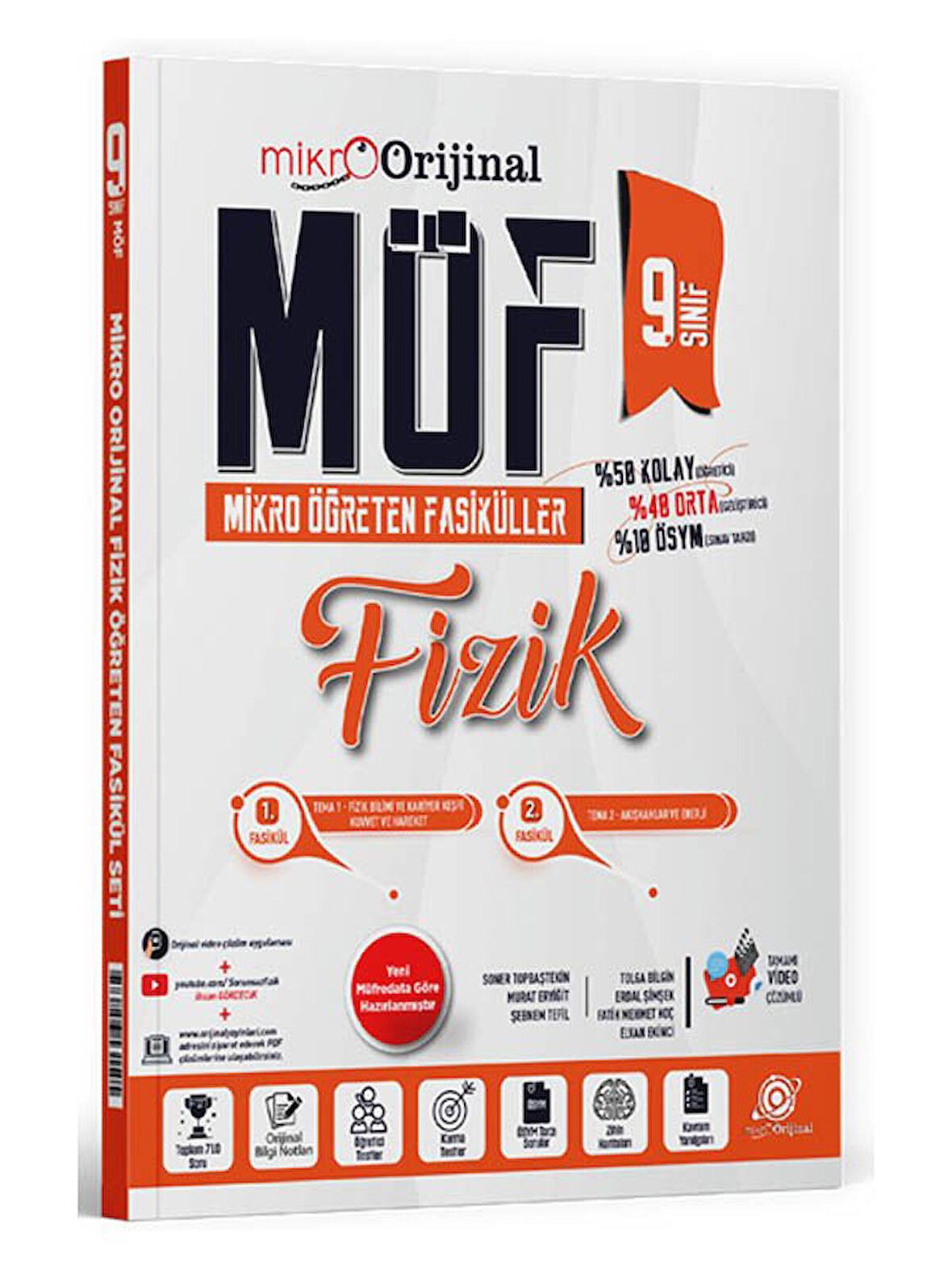 Orijinal 2026 9. Sınıf Fizik MÖF Mikro Öğreten Fasiküller 