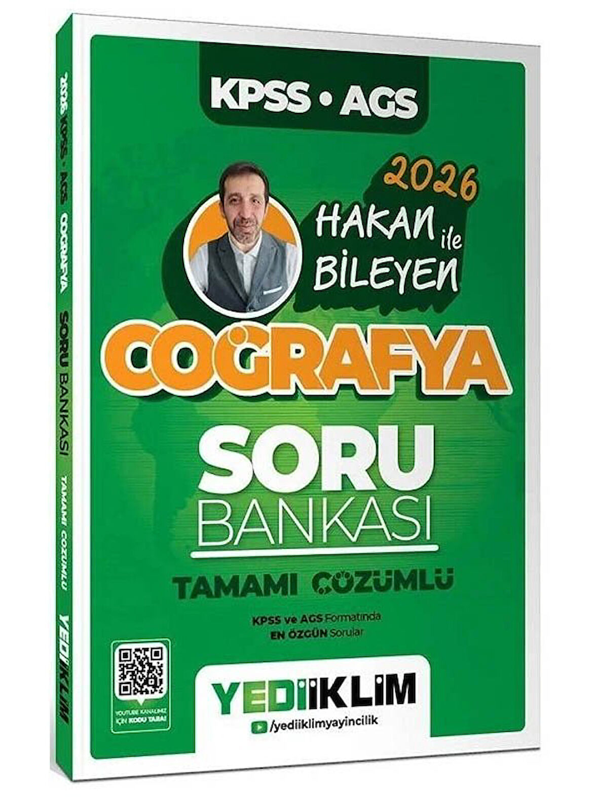 Yediiklim 2026 KPSS MEB-AGS Coğrafya Soru Bankası Çözümlü