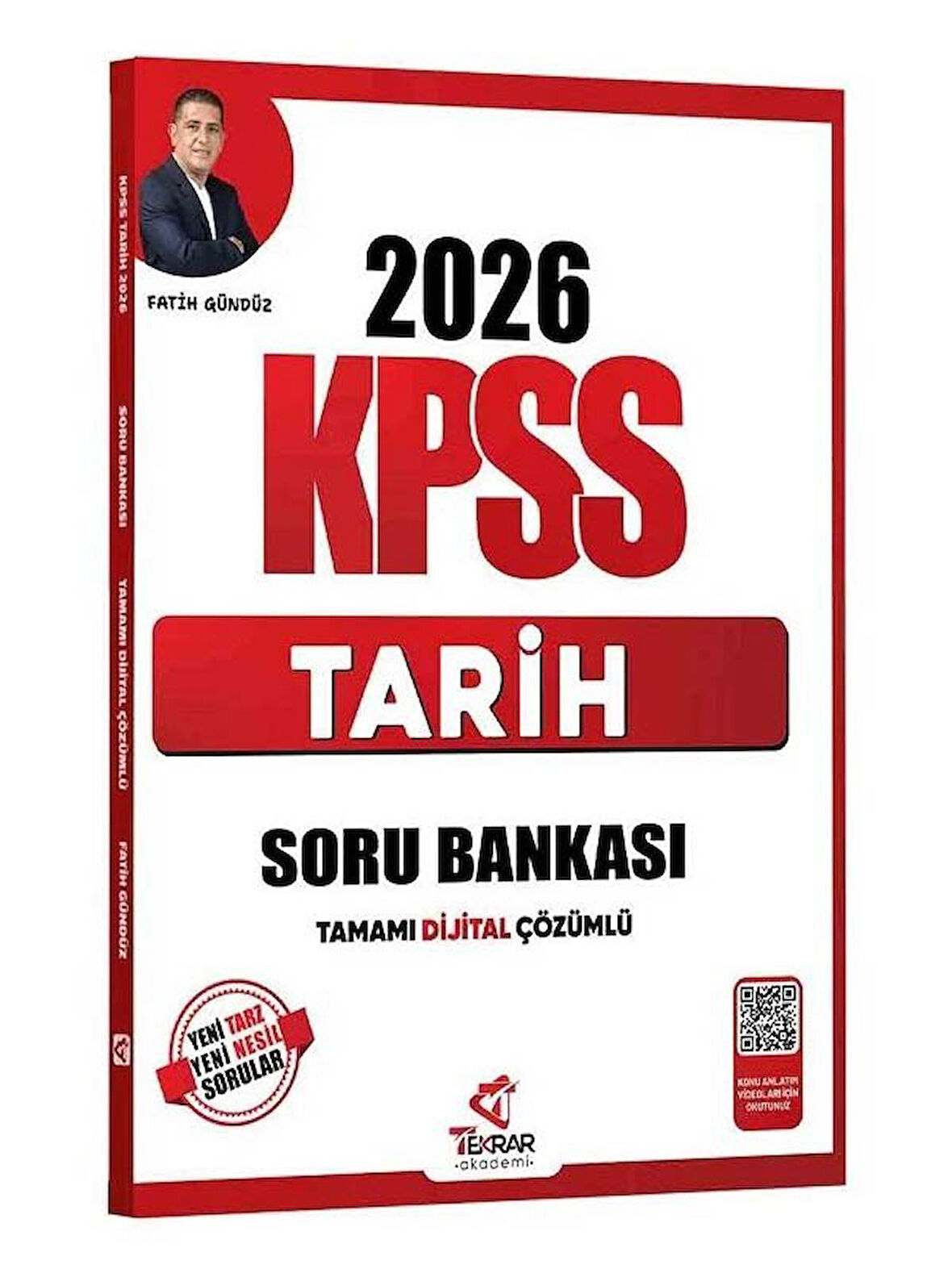 Tekrar Akademi 2026 KPSS Tarih Soru Bankası Çözümlü