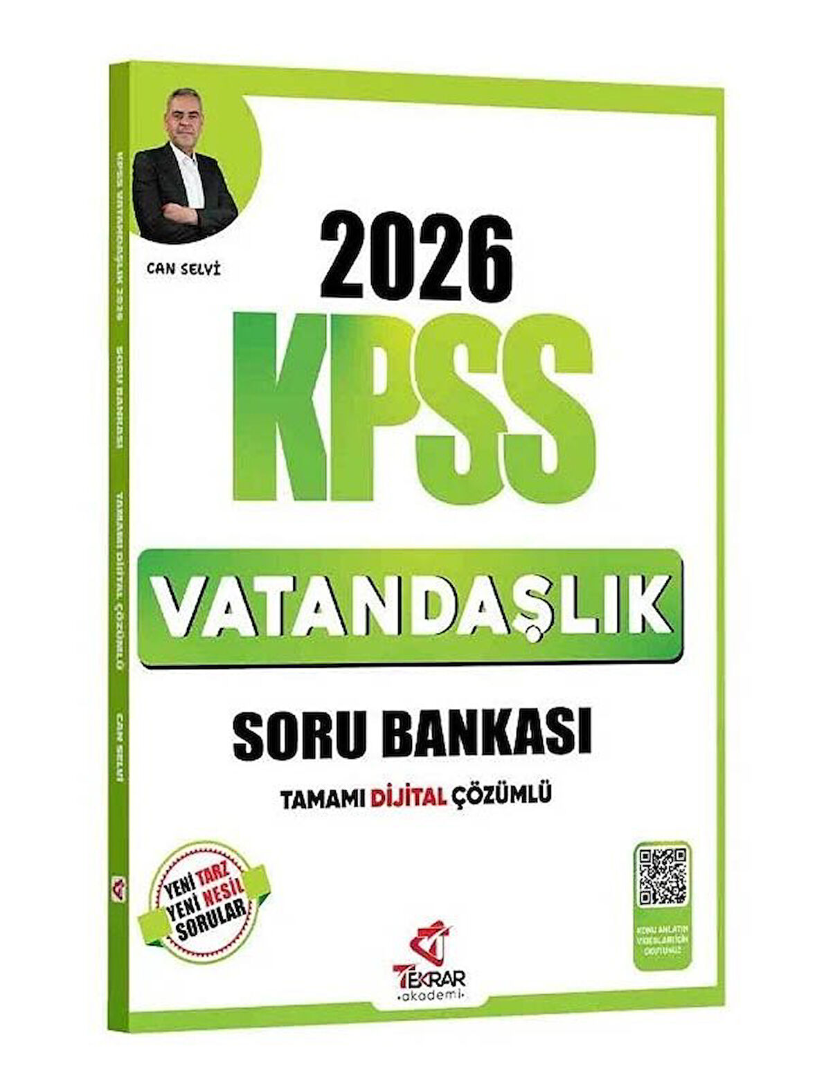 TekrarAkademi 2026 KPSS Vatandaşlık Soru Bankası Çözümlü