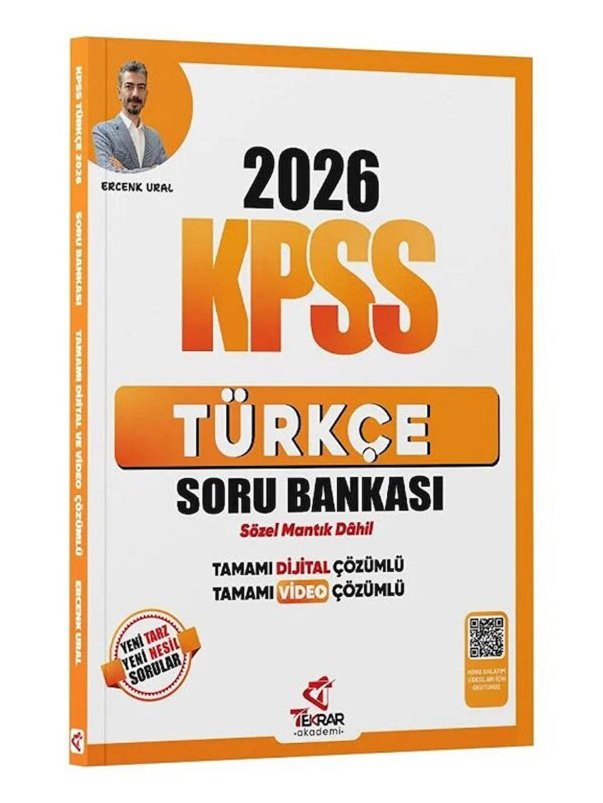 TekrarAkademi 2026 KPSS Türkçe Soru Bankası Çözümlü