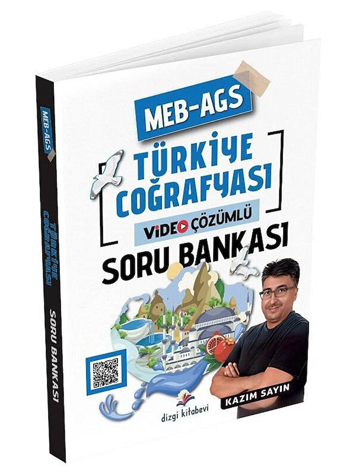 DizgiKitap 2026 MEB-AGS Türkiye Coğrafyası Soru Bankası Çözümlü
