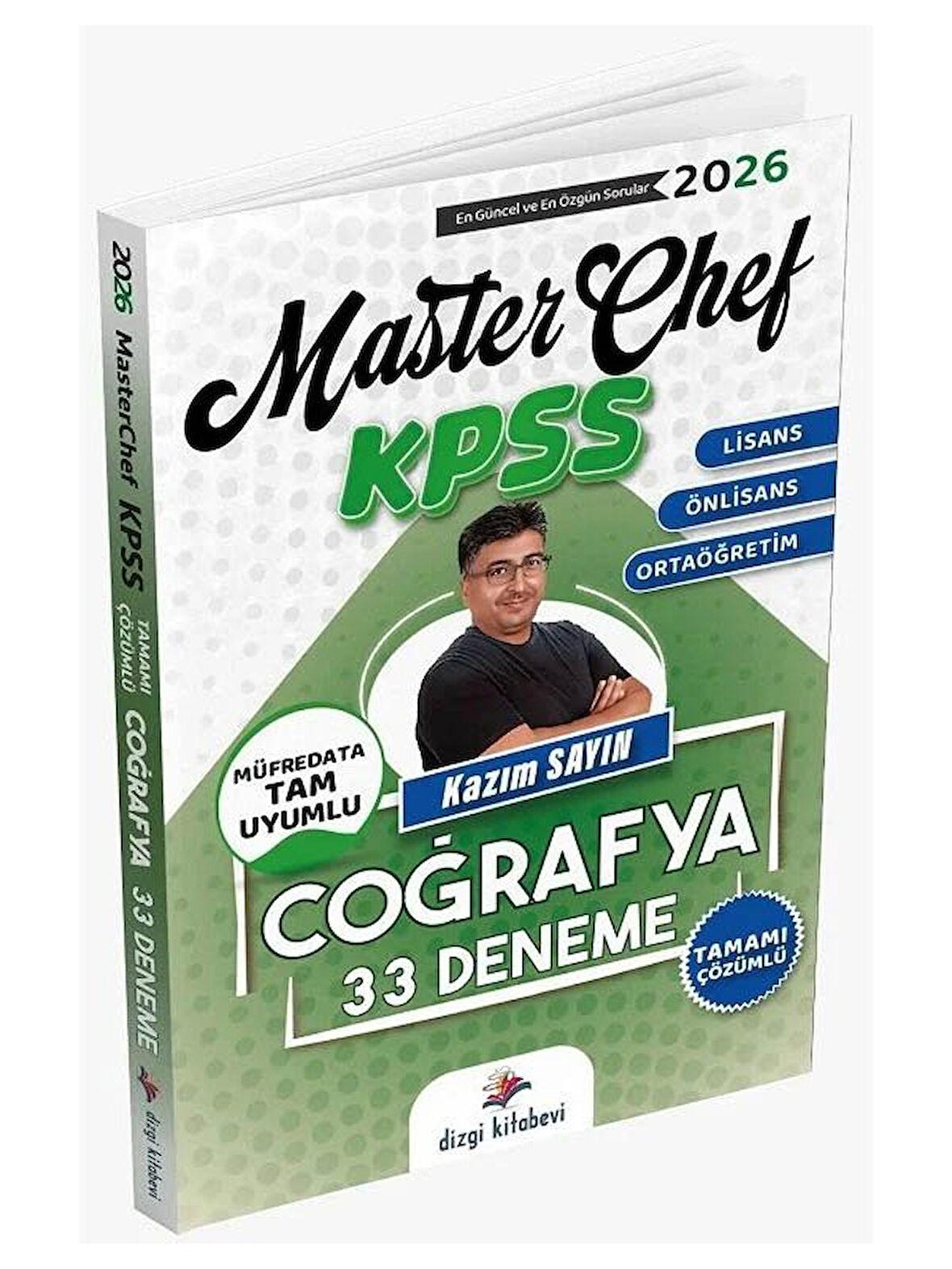 DizgiKitap 2026 KPSS Coğrafya MasterChef 33 Deneme Çözümlü