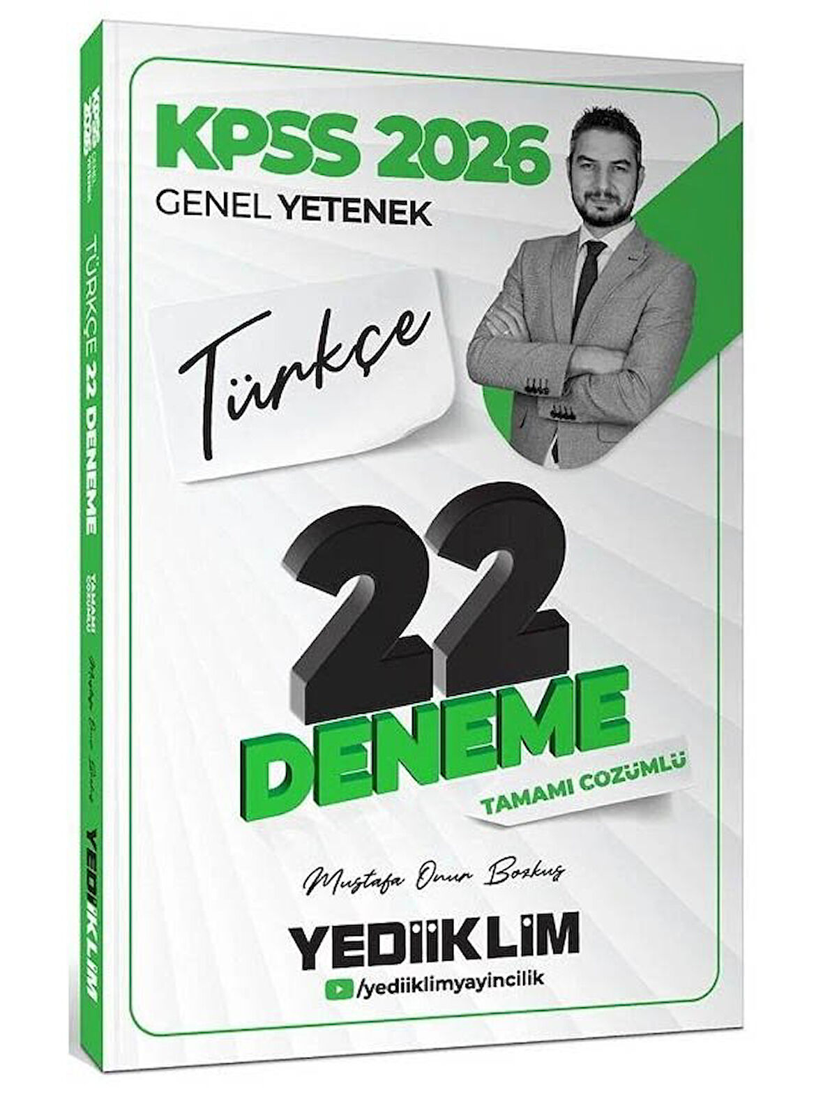 Yediiklim 2026 KPSS Türkçe 22 Deneme Çözümlü 