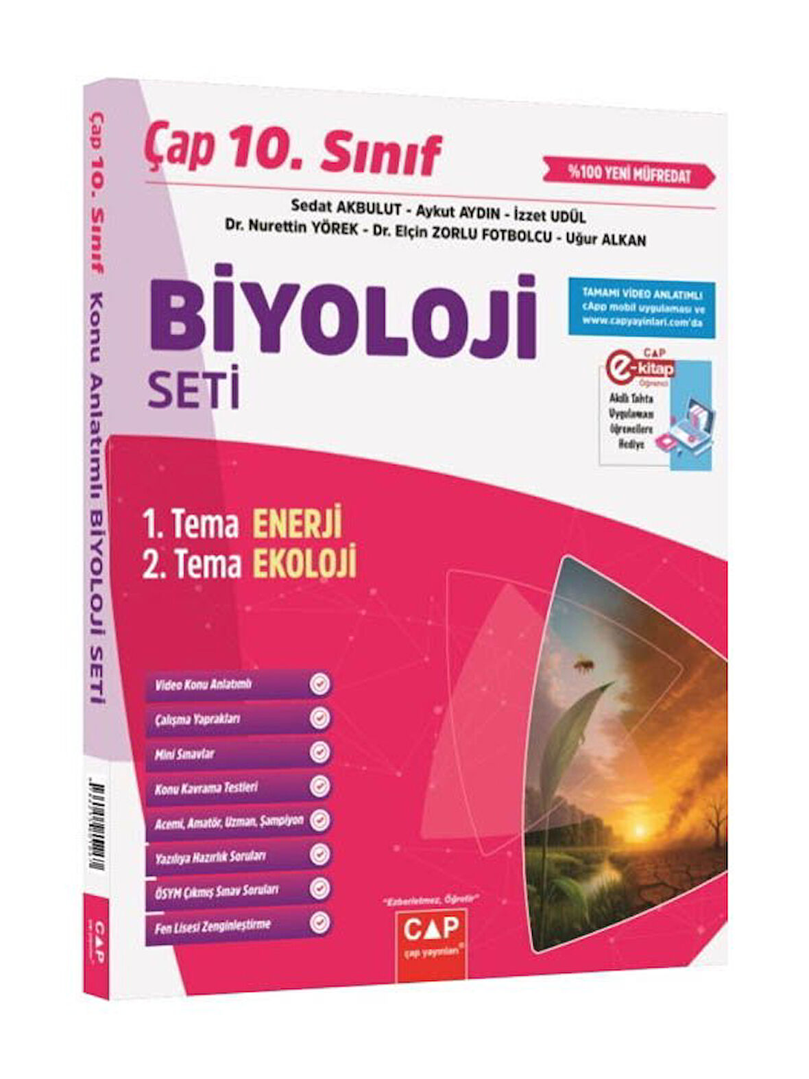 Çap 2026 10. Sınıf Biyoloji Seti Yeni Maarif Modele Uygun