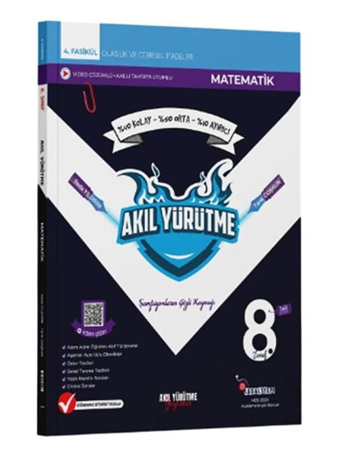 AkılYürütme 8. Sınıf Matematik Olasılık ve Cebirsel İfadeler 4. Fasikül