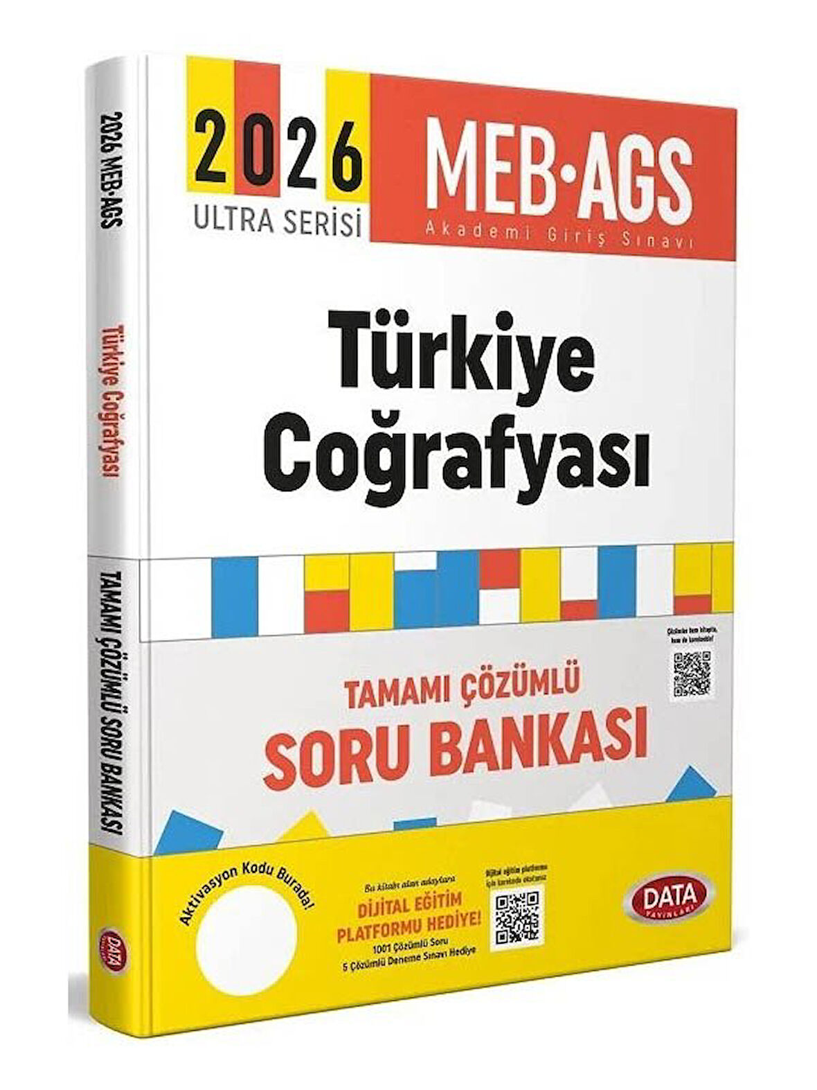 Data 2026 MEB-AGS Türkiye Coğrafyası Soru Bankası Çözümlü Ultra Serisi