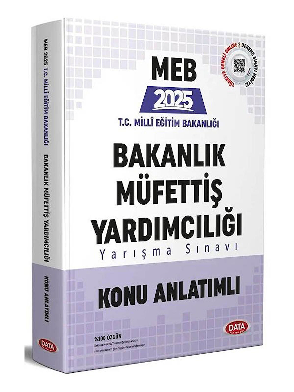 Data 2025 GYS MEB Milli Eğitim Bakanlığı Bakanlık Müfettiş Yardımcılığı Konu Anlatımlı