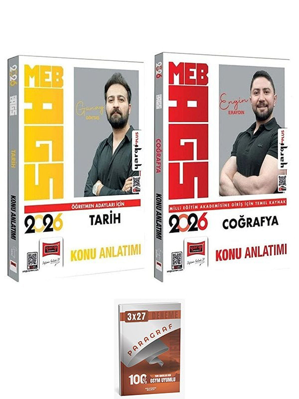 Yargı + Anla Kazan 2026 MEB-AGS Tarih + Türkiye Coğrafyası Konu 2 li Set Yargı Yayınları