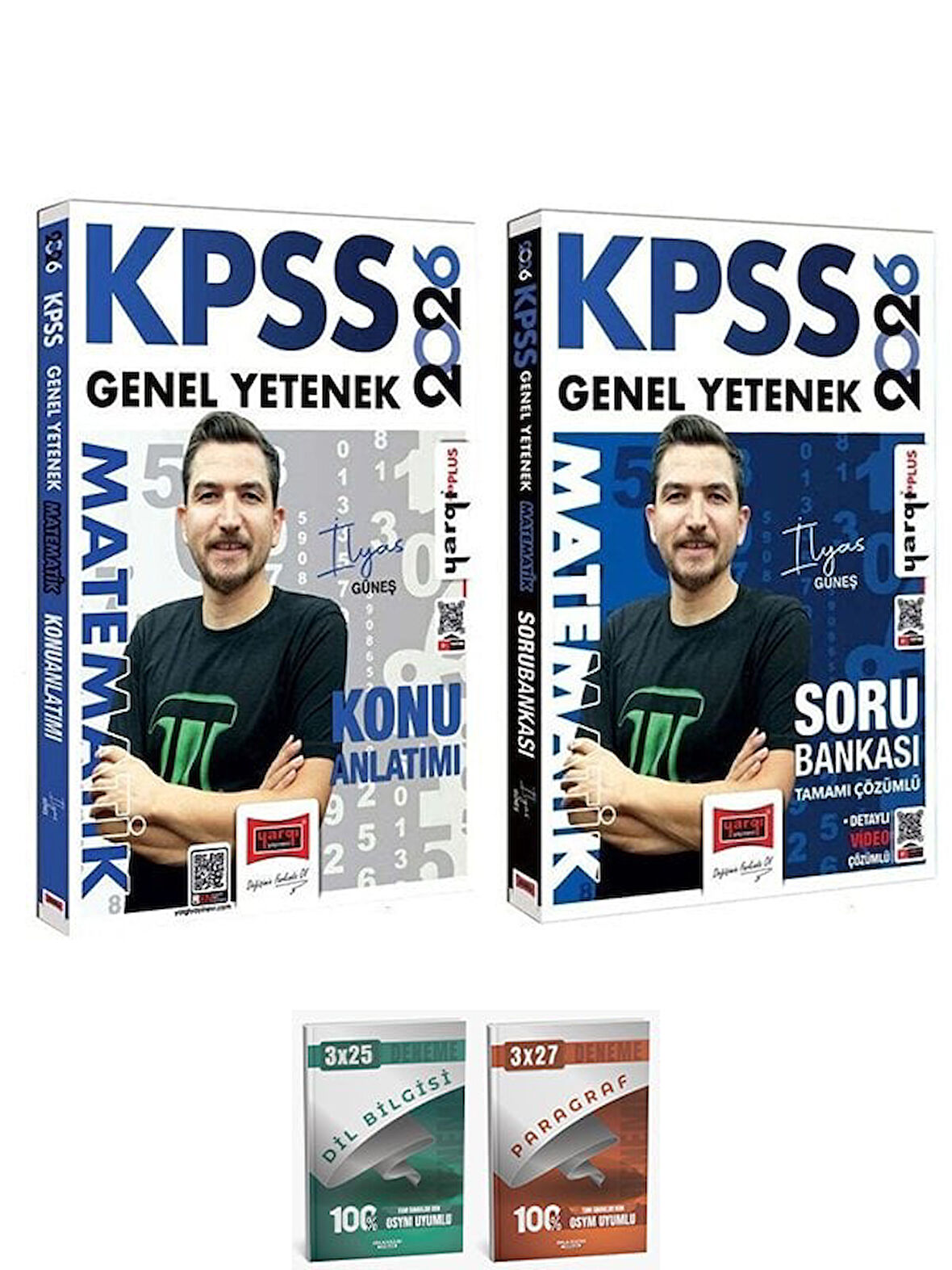 Yargı + Anla Kazan 2026 KPSS Matematik Konu + Soru Bankası 2 li Set