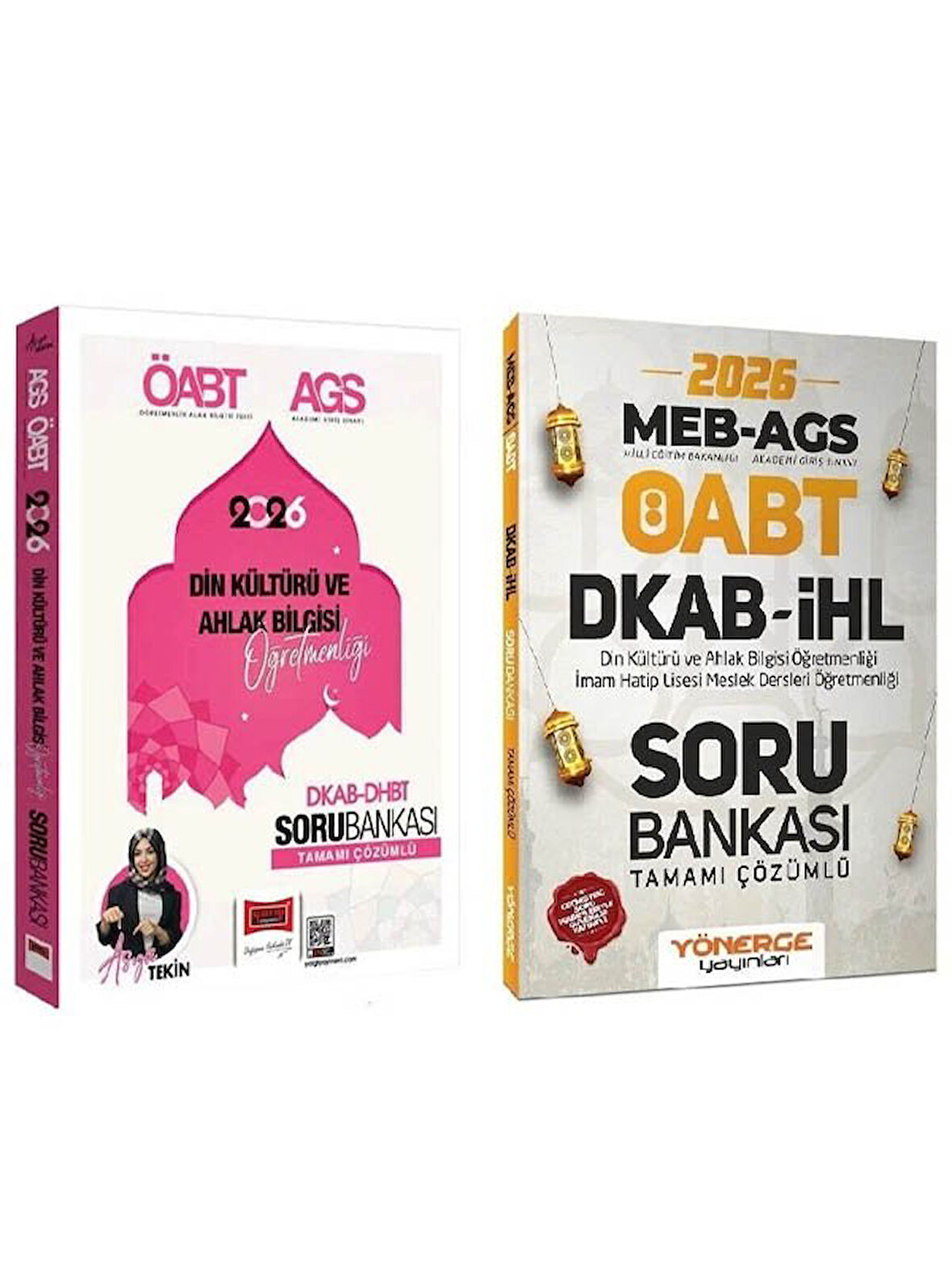 Yargı + Yönerge 2026 ÖABT MEB-AGS DHBT Din Kültürü ve Ahlak Bilgisi Öğretmenliği Soru Bankası 2 li Set