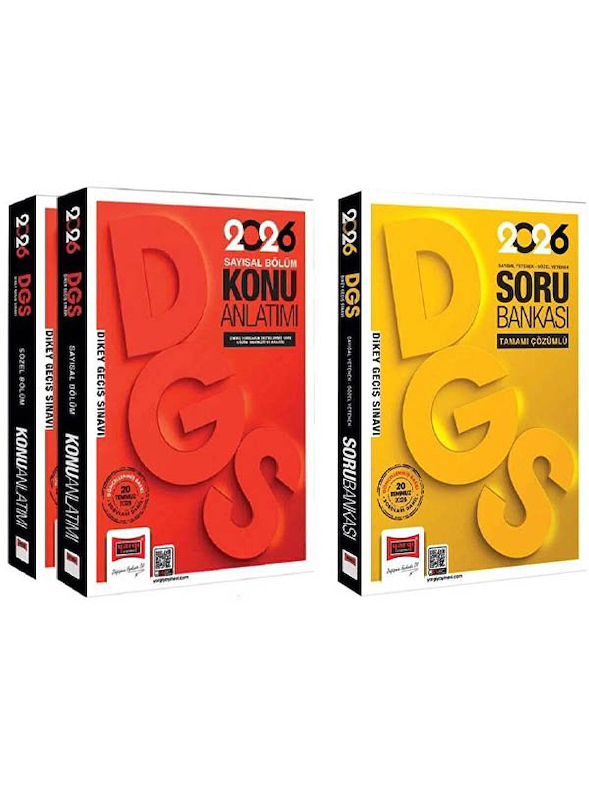 Yargı 2026 DGS Konu Anlatımı + Soru Bankası 2 li Set