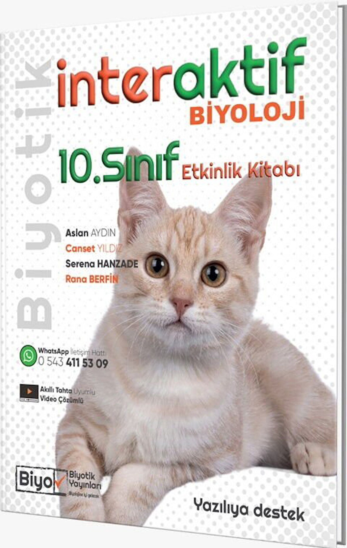 Biyotik 2026 10. Sınıf Biyoloji İnteraktif Etkinlik Kitabı
