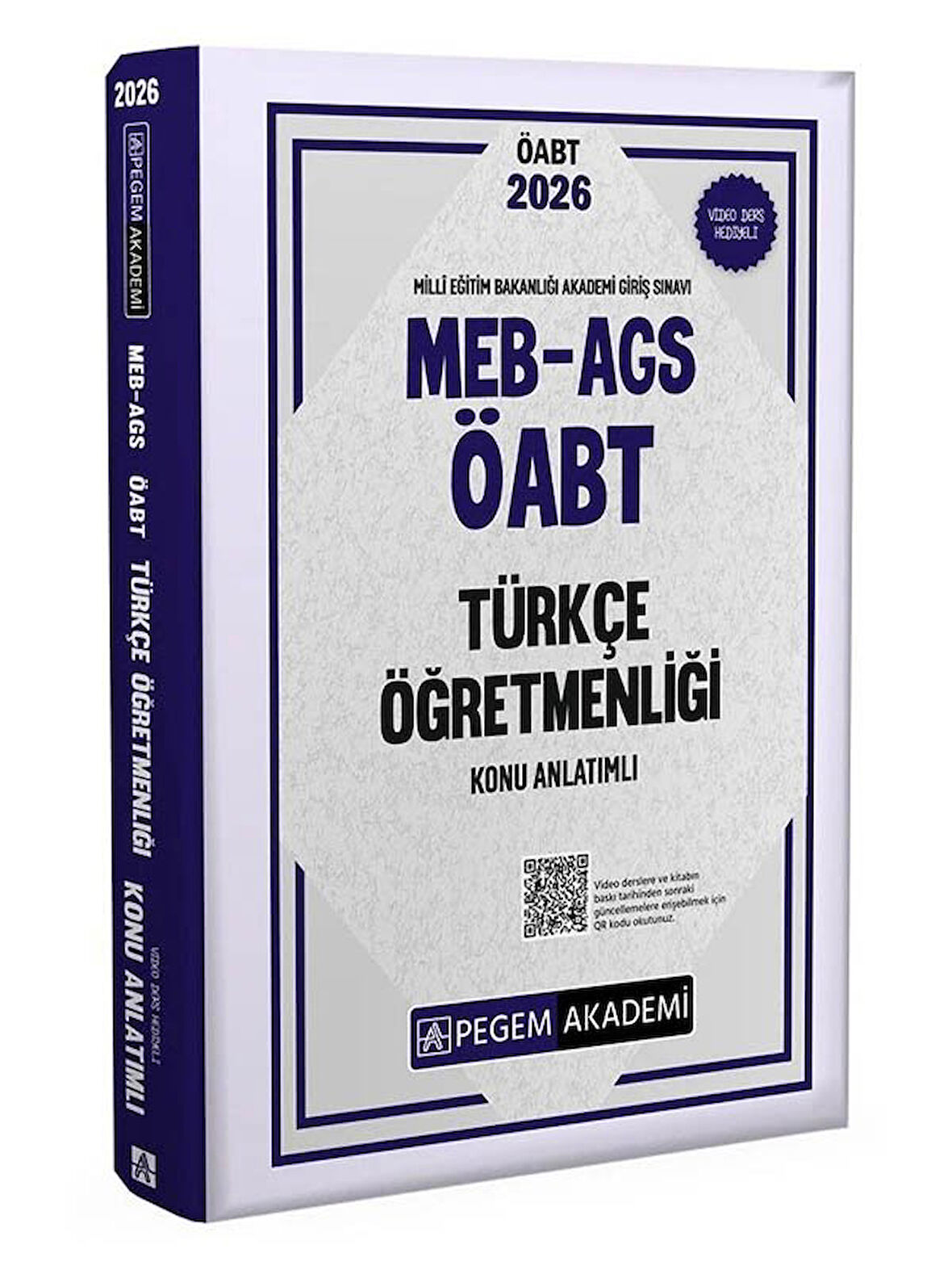 Pegem 2026 ÖABT MEB-AGS Türkçe Öğretmenliği Konu Anlatımlı