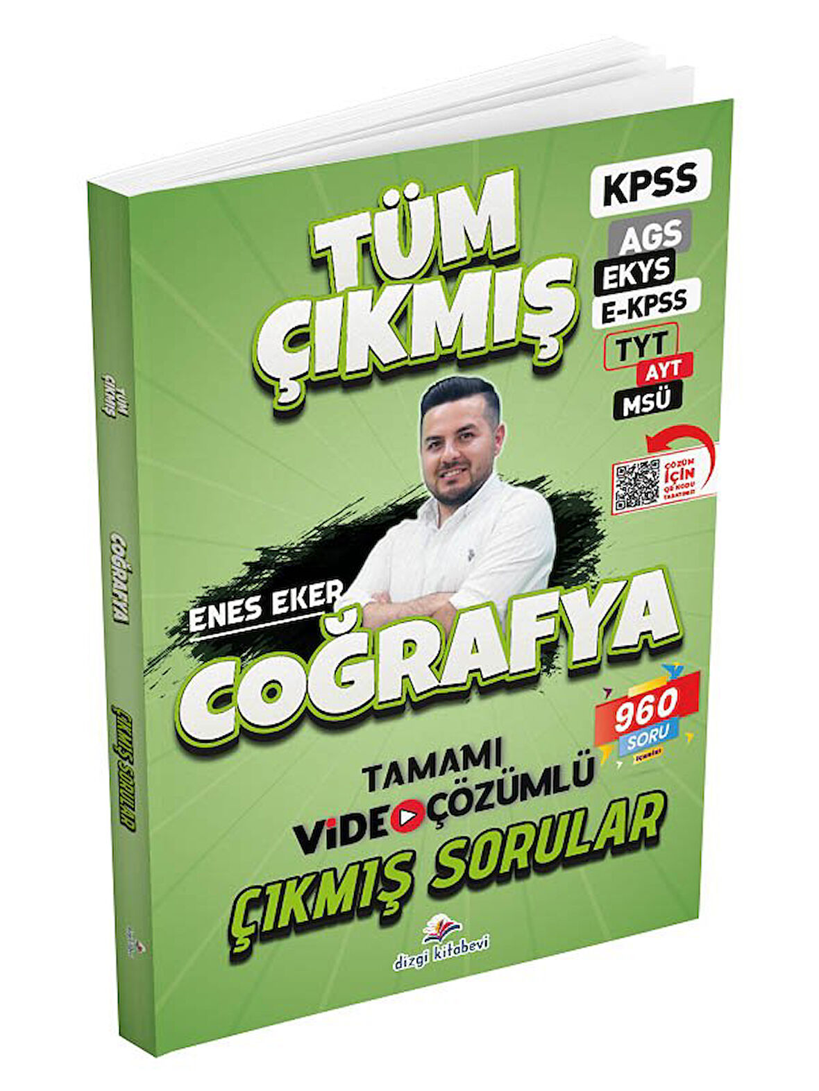 Dizgi 2026 KPSS MEB-AGS EKYS EKPSS TYT AYT MSÜ Coğrafya Çıkmış Sorular Çözümlü