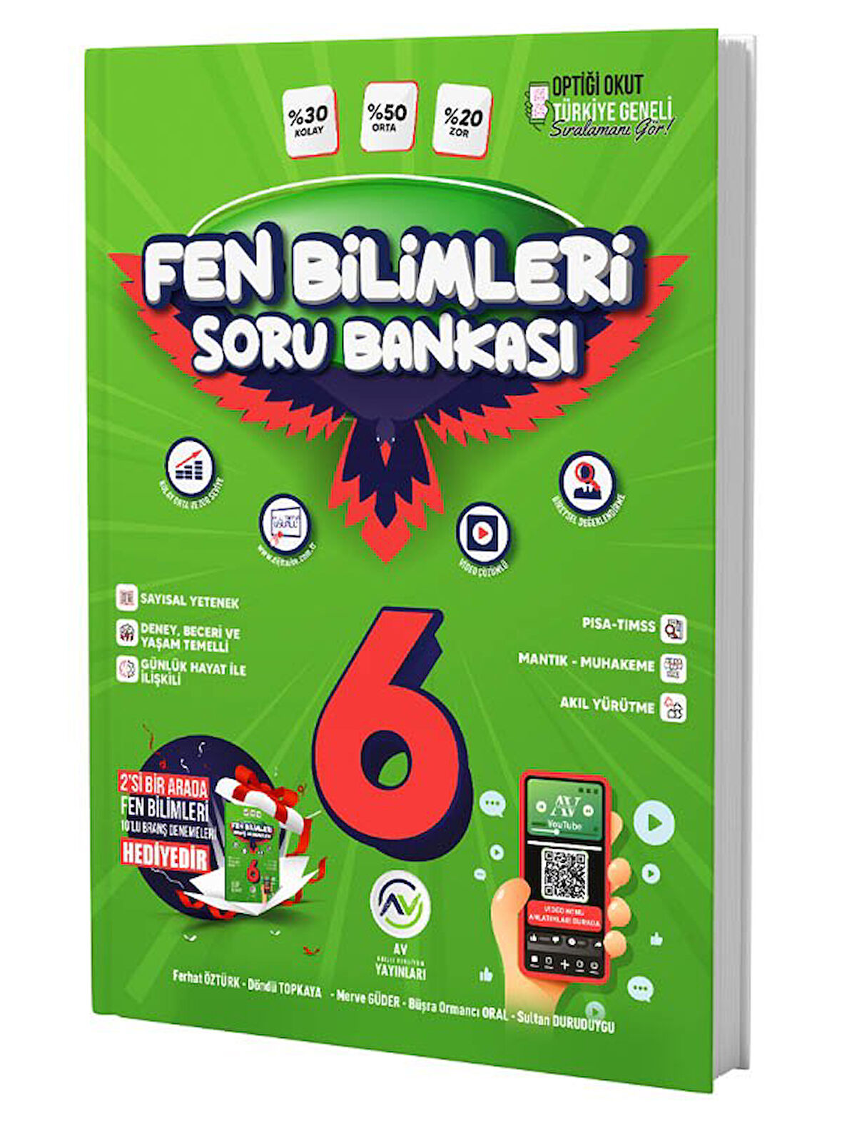 Av 2026 6. Sınıf Fen Bilimleri Soru Bankası Maarif Modele Uygun