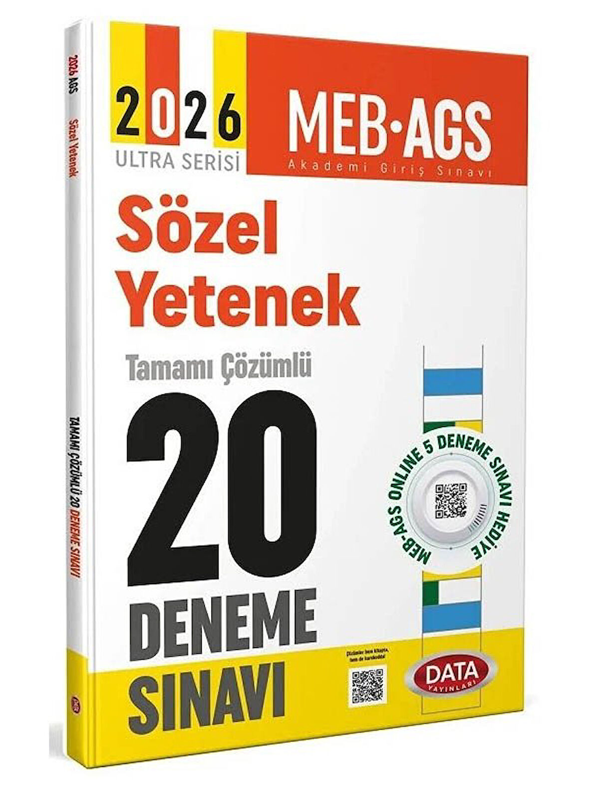 Data 2026 MEB-AGS Sözel Yetenek 20 Deneme Çözümlü Ultra Serisi