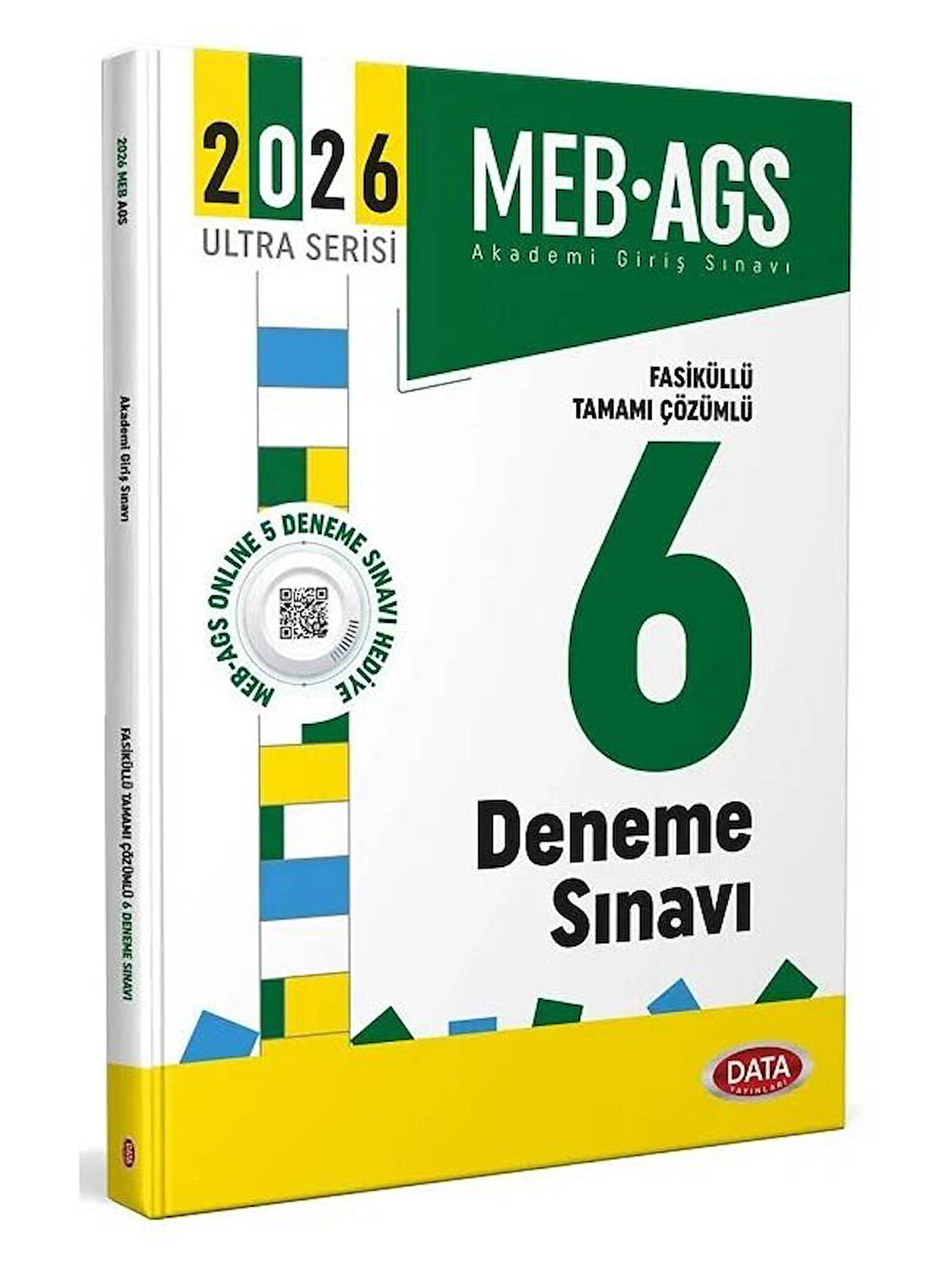 Data 2026 MEB-AGS Tüm Dersler 6 Deneme Fasiküllü Çözümlü Ultra Serisi