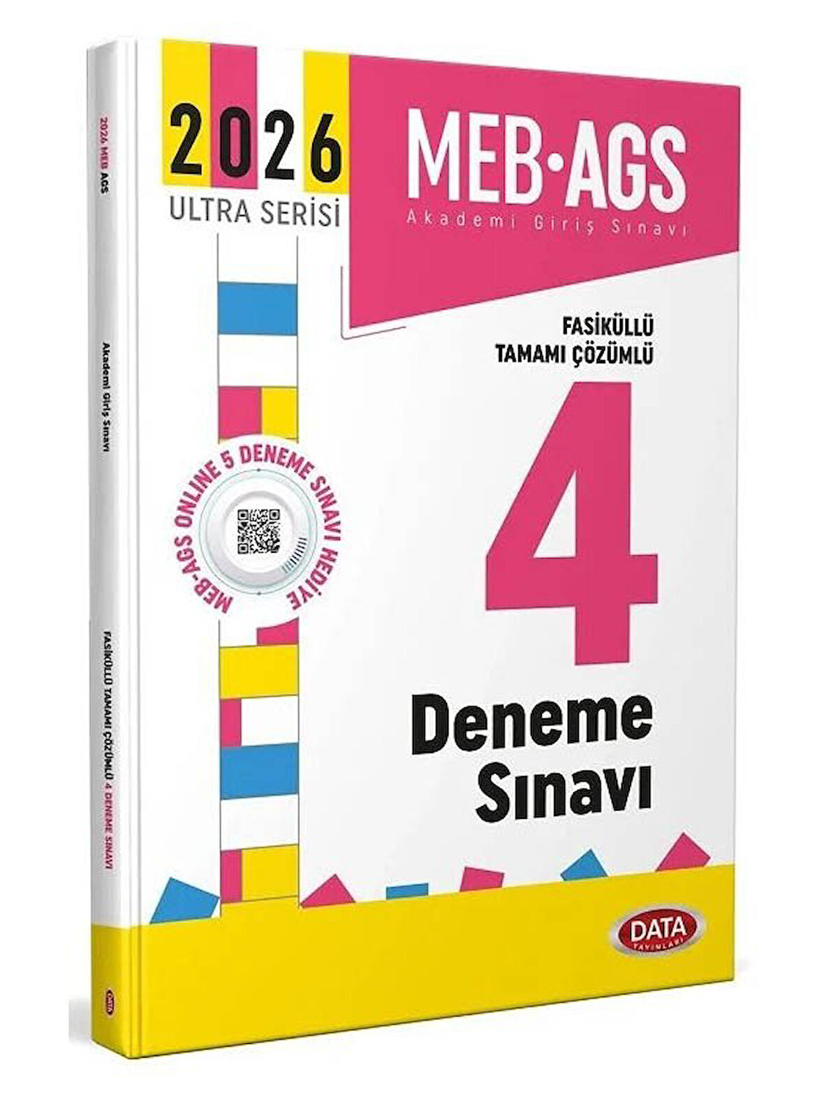 Data 2026 MEB-AGS Tüm Dersler 4 Deneme Fasiküllü Çözümlü Ultra Serisi