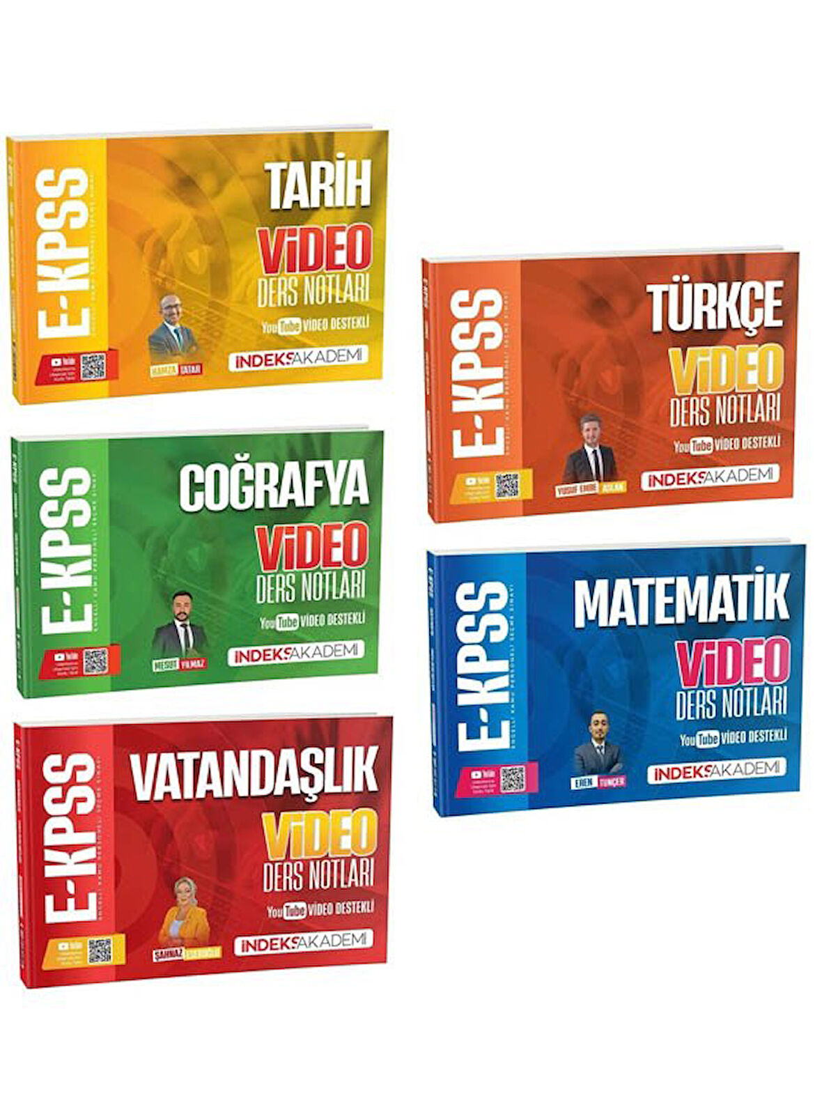  İndeks 2026 EKPSS Video Ders Notları 5 li Set 