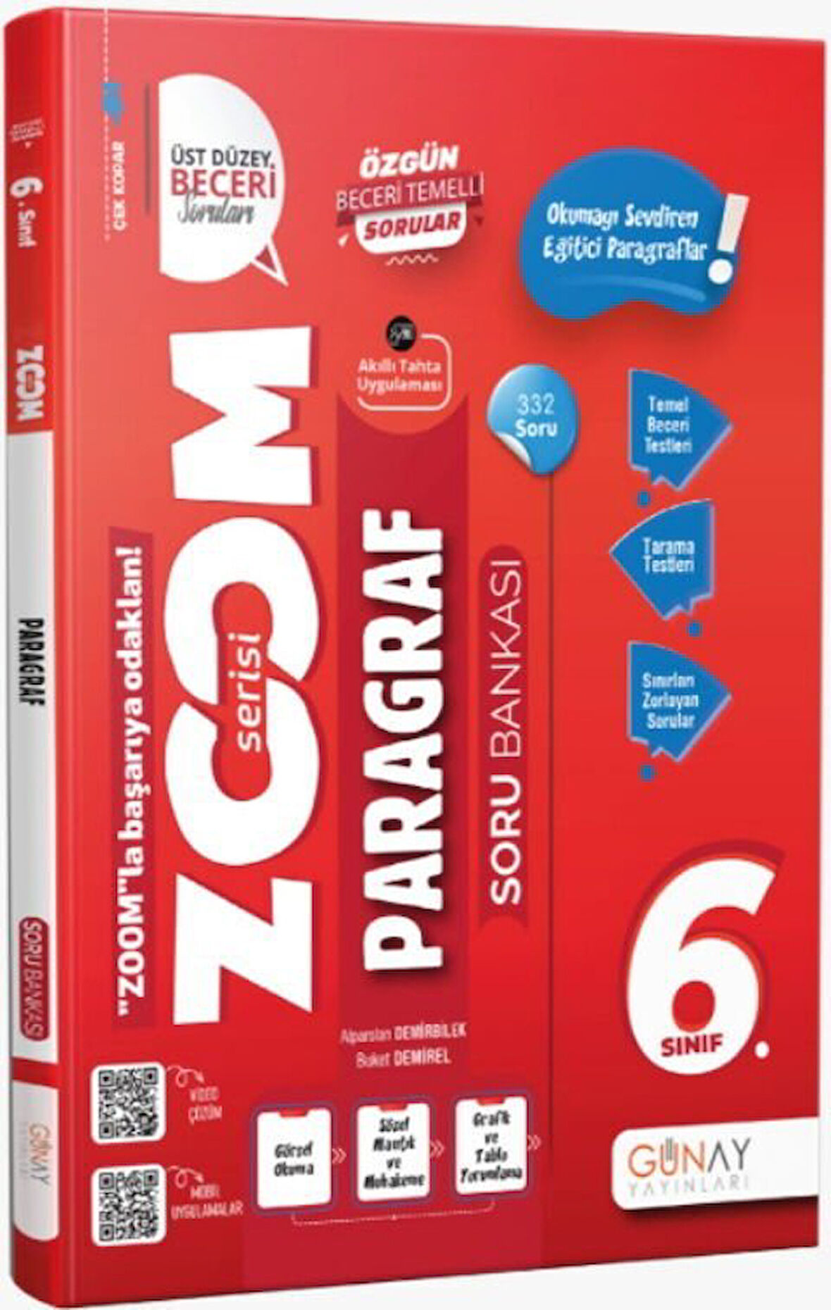 Günay 2026 6. Sınıf Paragraf Zoom Serisi Soru Bankası