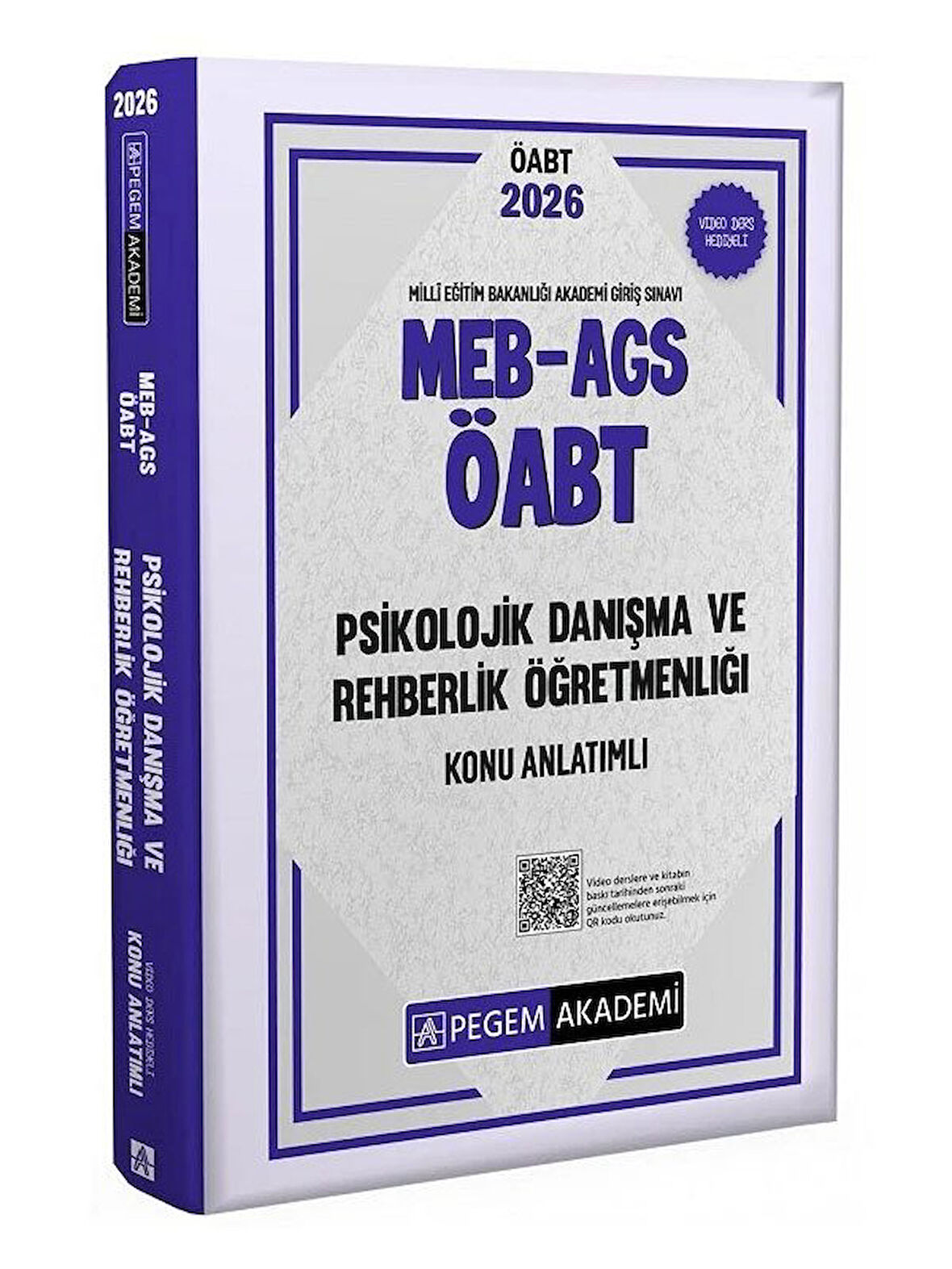 Pegem 2026 ÖABT MEB-AGS Psikolojik Danışma ve Rehberlik Konu Anlatımlı