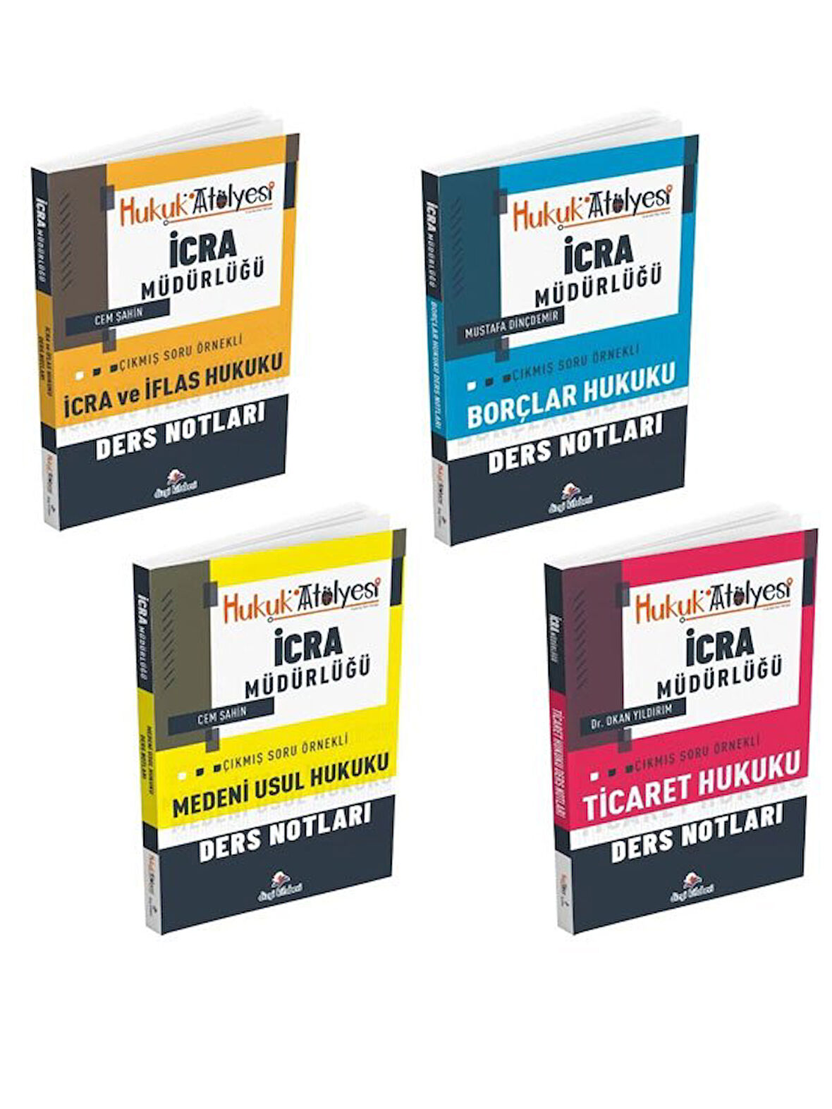 Dizgi 2026  Hukuk Atölyesi İcra Müdürlüğü Ders Notları 4 lü Set