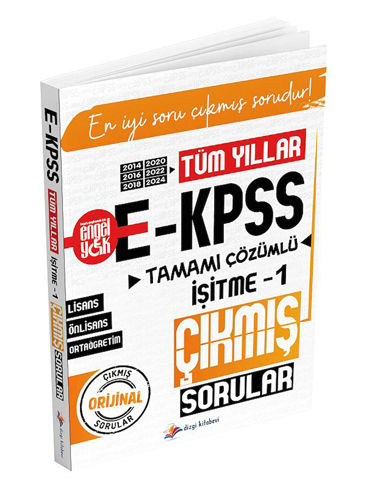 Dizgi 2026 EKPSS İşitme-1 Çıkmış Sorular Tüm Yıllar Çözümlü