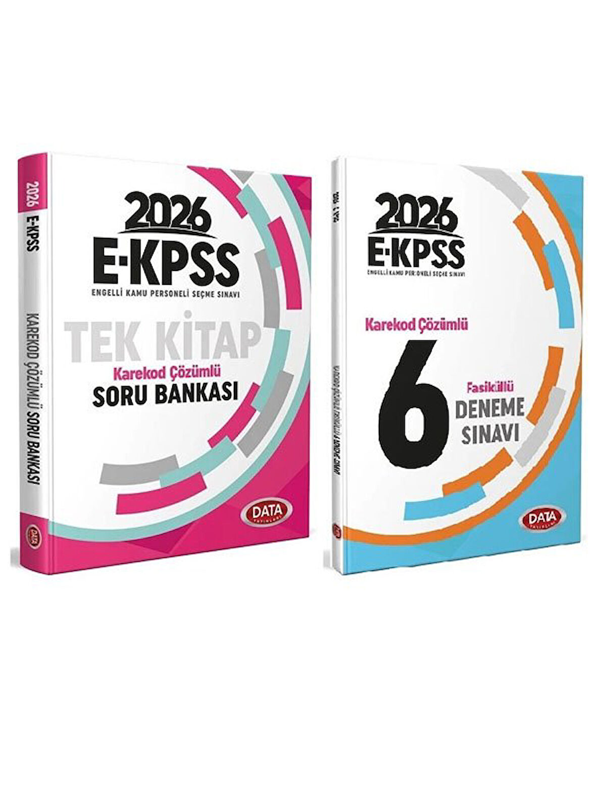 Data 2026 EKPSS Soru Bankası + 6 Deneme 2 li Set 