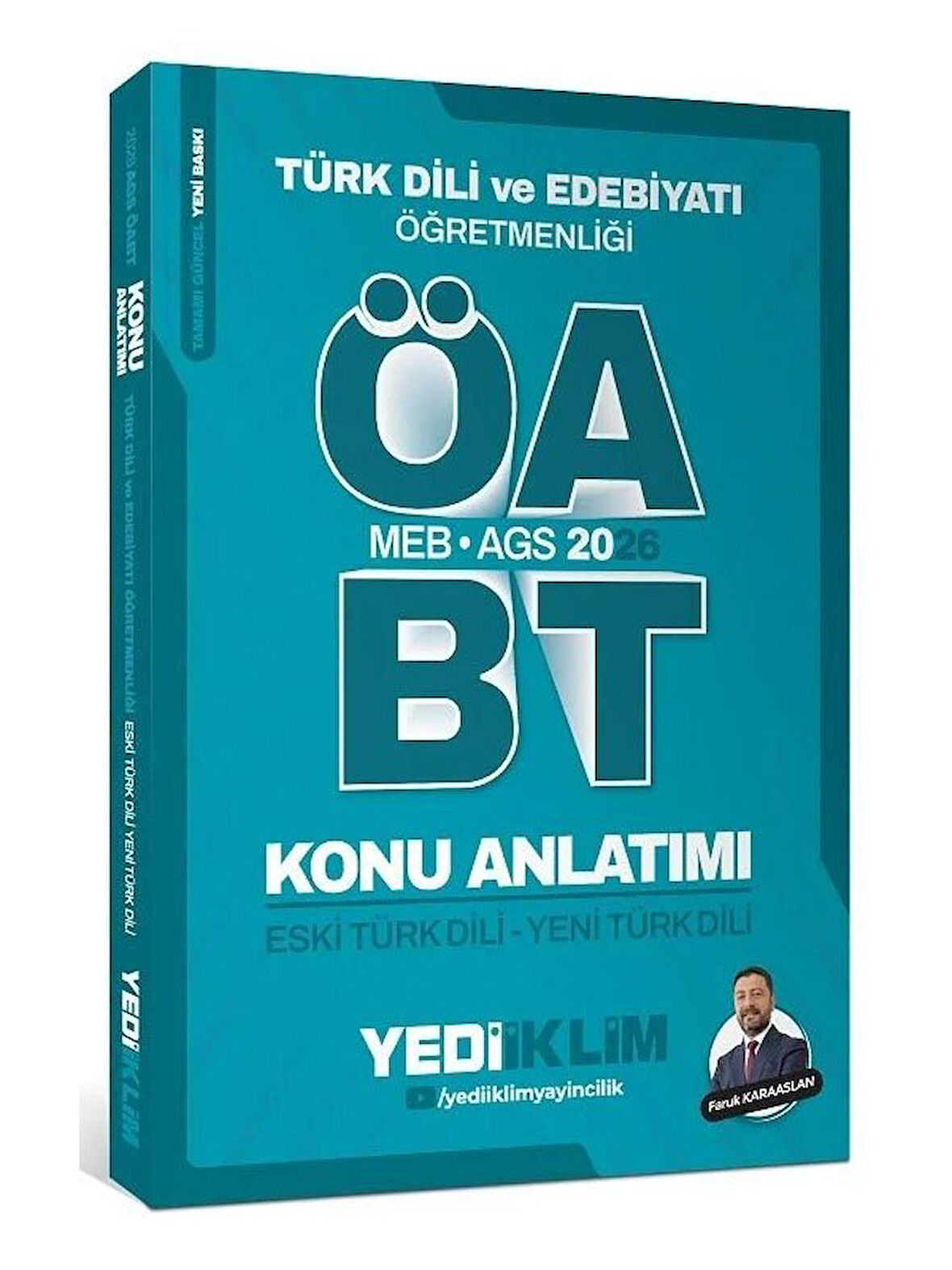 Yediiklim 2026 ÖABT MEB-AGS Türk Dili ve Edebiyatı Eski Türk Dili, Yeni Türk Dili Konu Anlatımı
