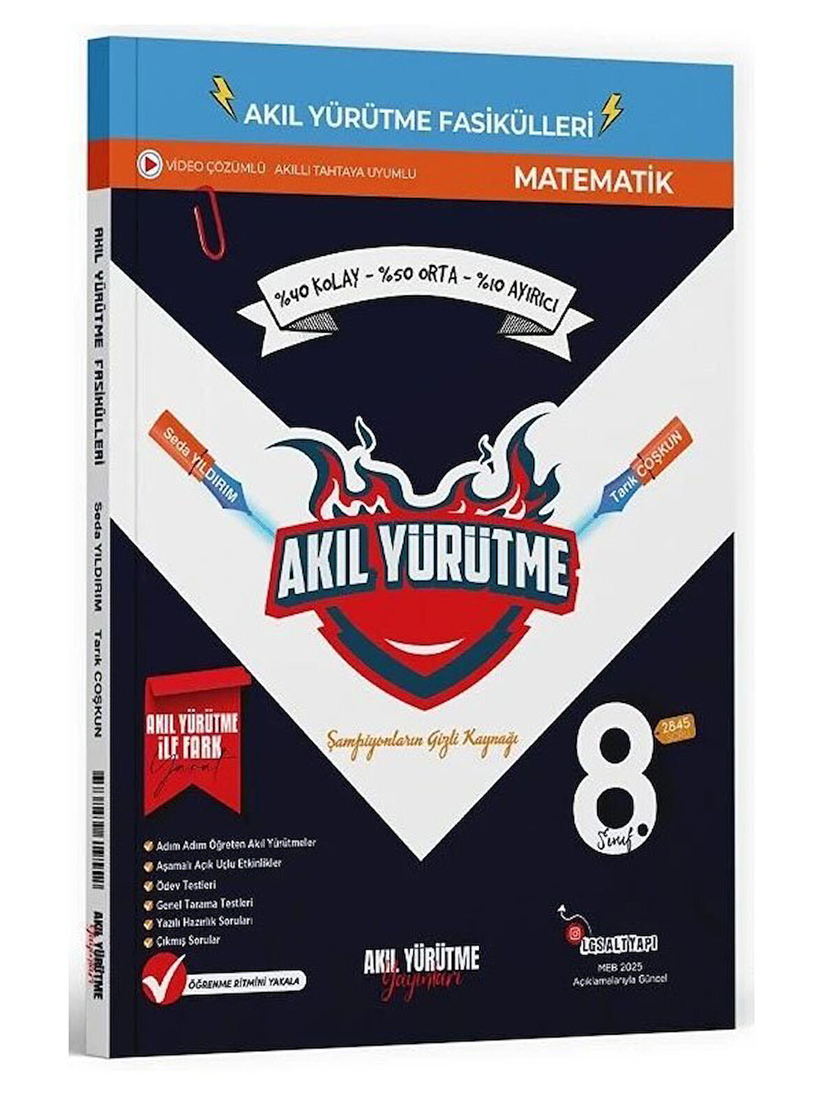 Akıl Yürütme 2026  8. Sınıf Matematik 6 lı Akıl Yürütme Fasikül Seti