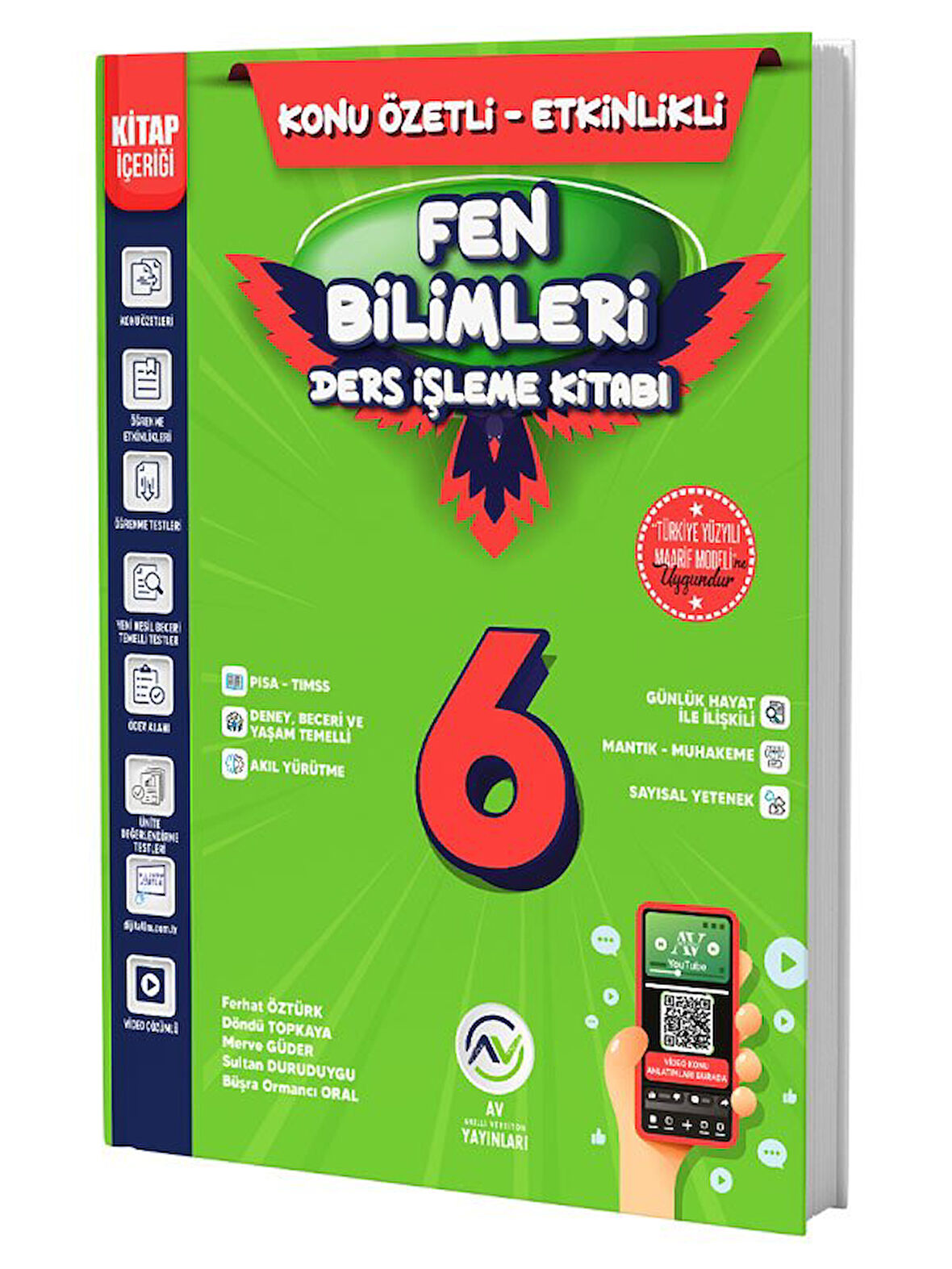 Av 2026 6. Sınıf Fen Bilimleri Ders İşleme Kitabı 