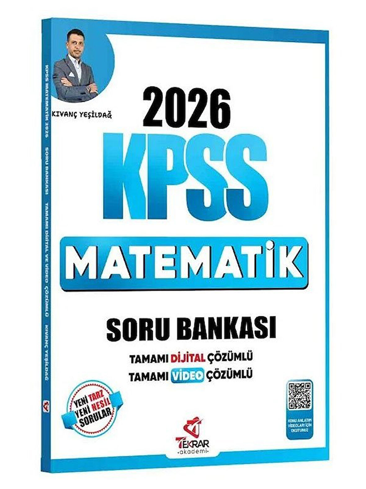 Tekrar Akademi 2026 KPSS Matematik Soru Bankası Çözümlü
