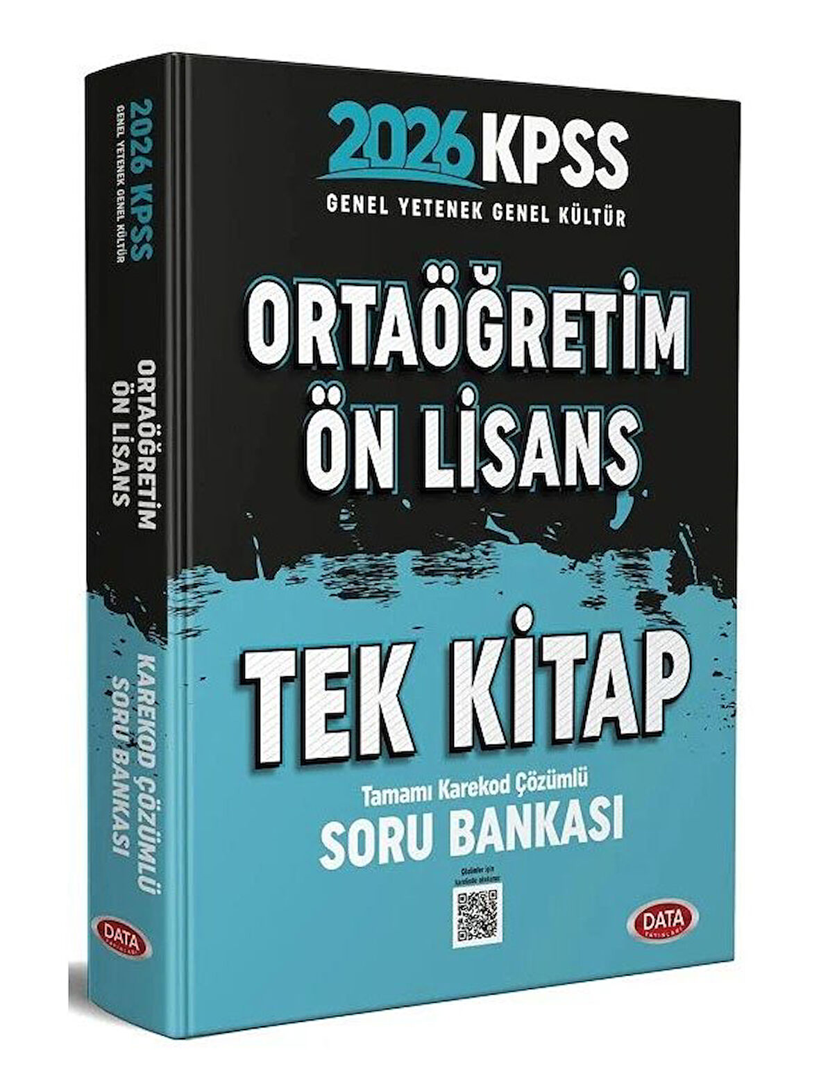 Data 2026 KPSS Lise Ortaöğretim Ön Lisans Soru Bankası Tek Kitap Çözümlü