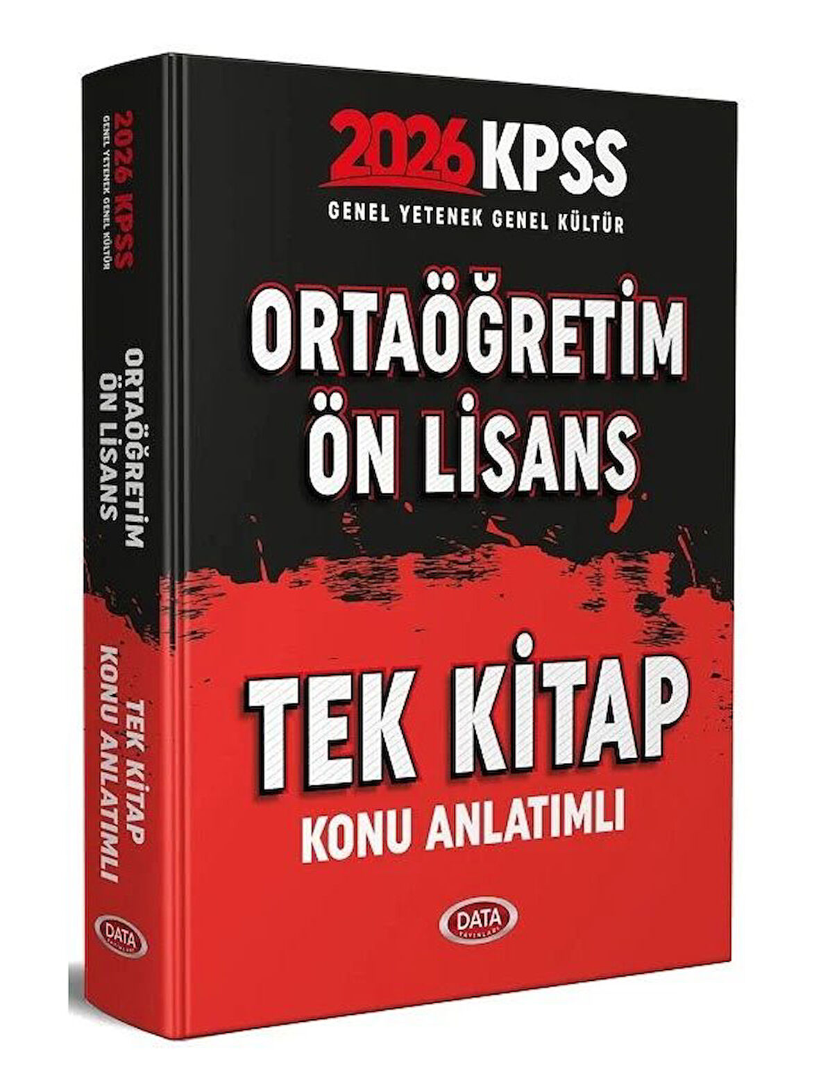 Data 2026 KPSS Lise Ortaöğretim Ön Lisans Konu Anlatımlı Tek Kitap
