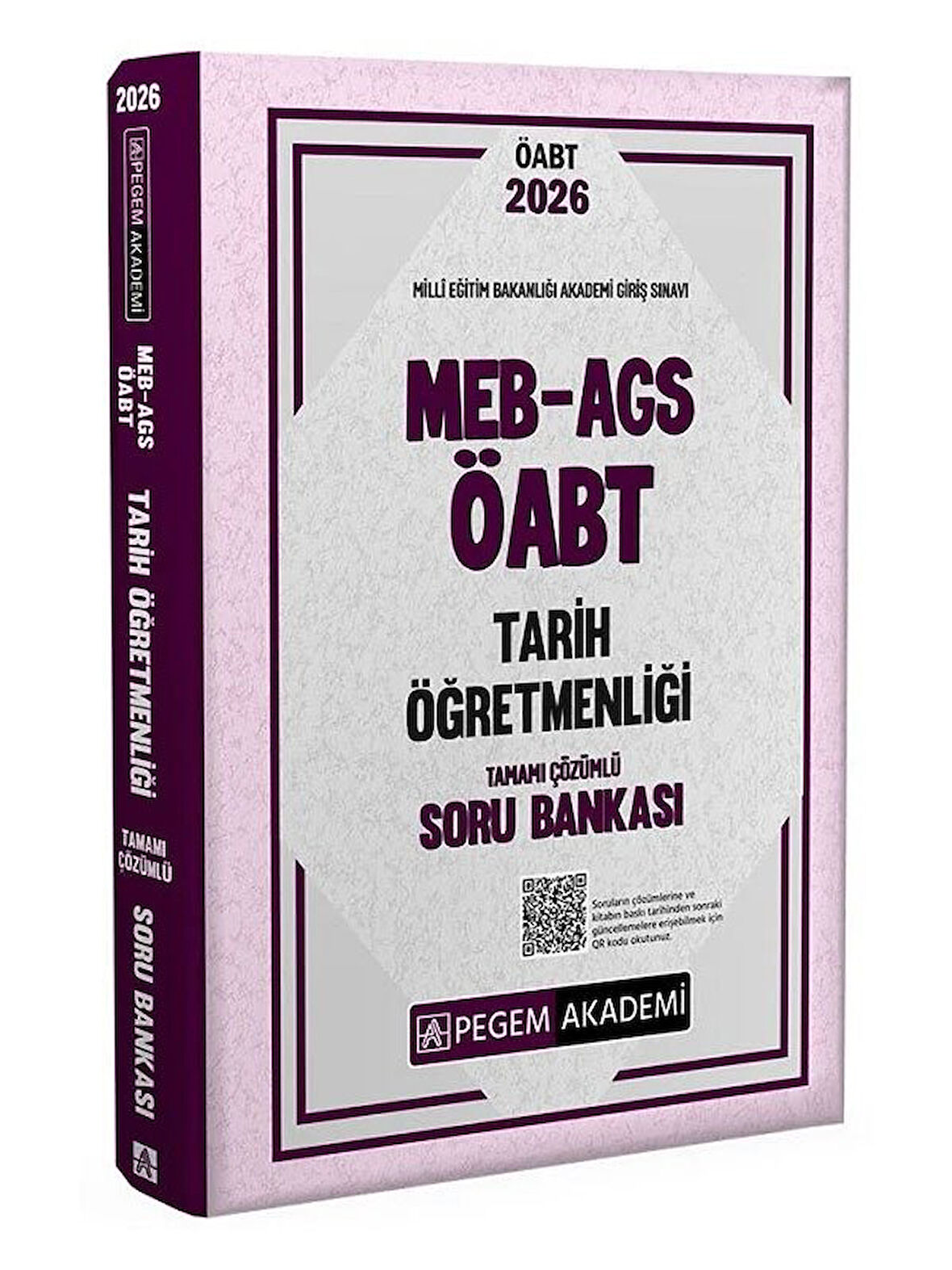 Pegem 2026 ÖABT Tarih Öğretmenliği Soru Bankası Çözümlü