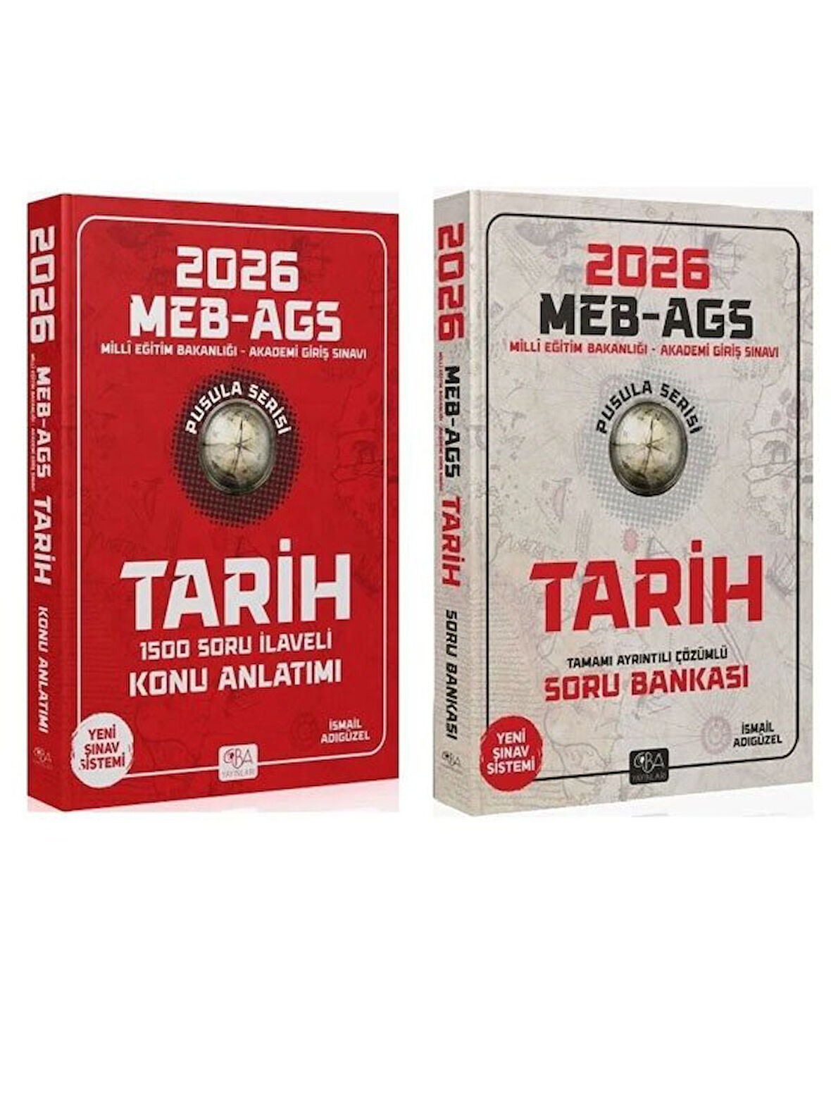 CBA 2026 MEB-AGS Tarihin Pusulası Konu Anlatımı + Soru Bankası 2 li Set