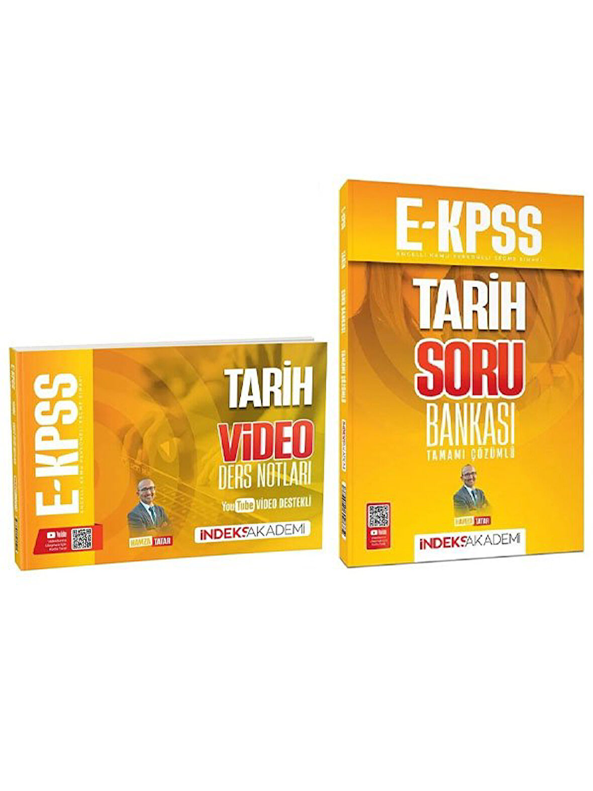 İndeks 2026 EKPSS Tarih Video Ders Notları + Soru Bankası 2 li Set 
