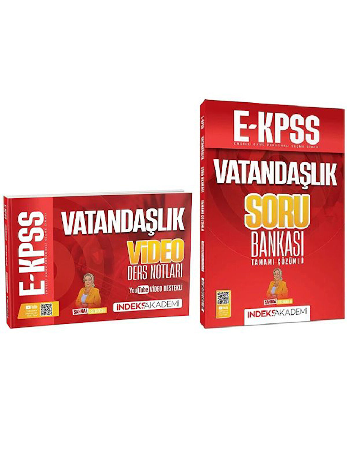 İndeks 2026 EKPSS Vatandaşlık Video Ders Notları + Soru Bankası 2 li Set