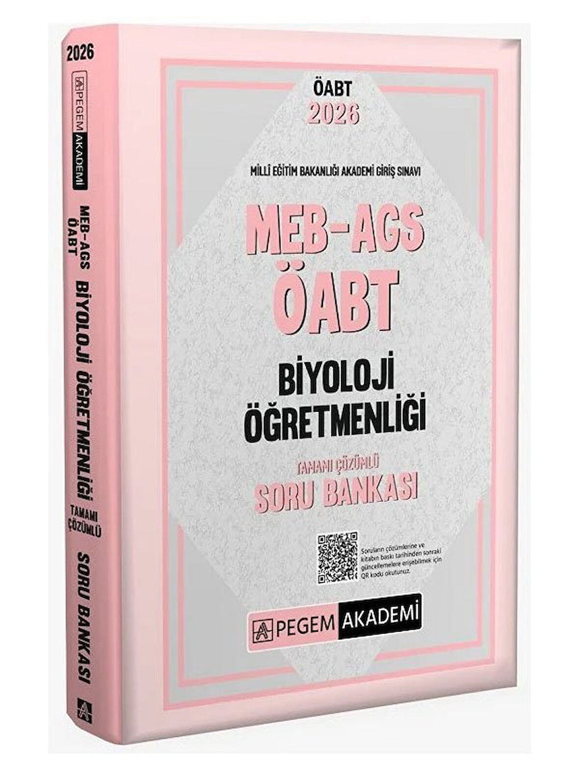 Pegem 2026 ÖABT MEB-AGS Biyoloji Öğretmenliği Soru Bankası Çözümlü