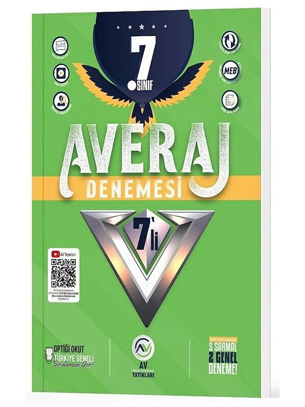 Av 2026 7. Sınıf Tüm Dersler Averaj 7 Denemesi Av Yayınları
