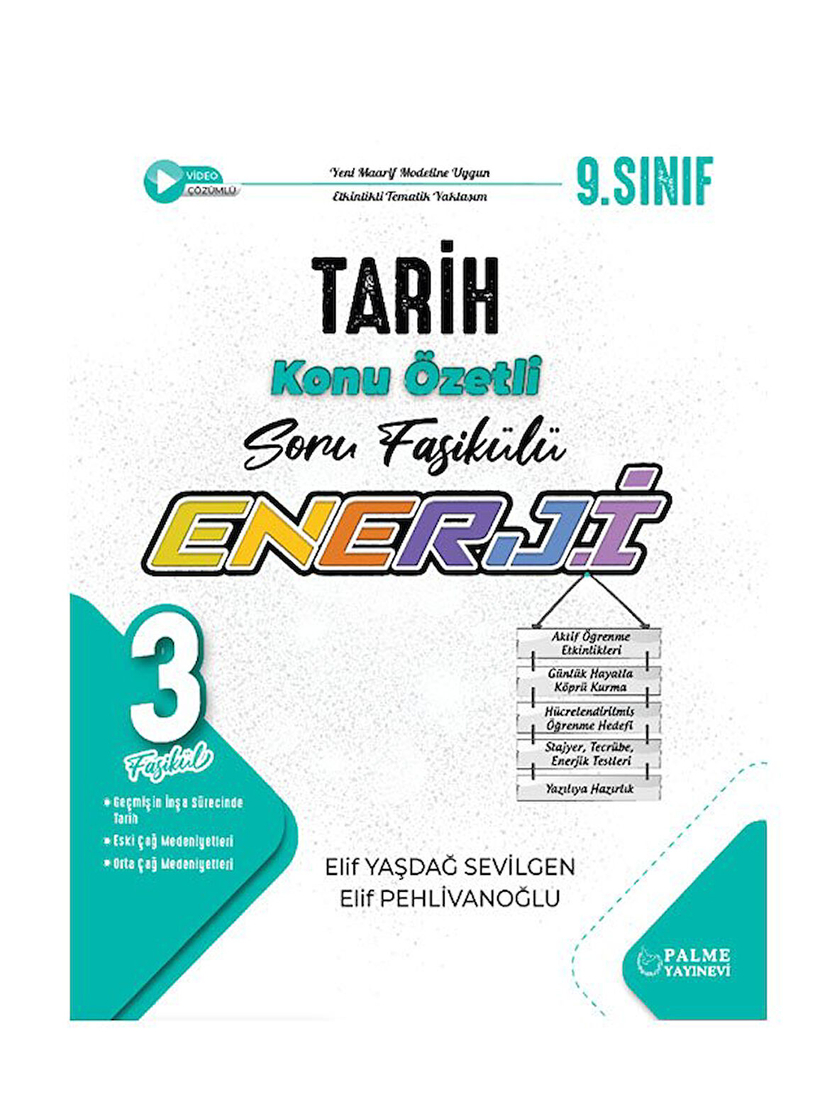 Palme 2026 9. Sınıf Tarih Enerji Konu Özetli Soru Fasikülleri