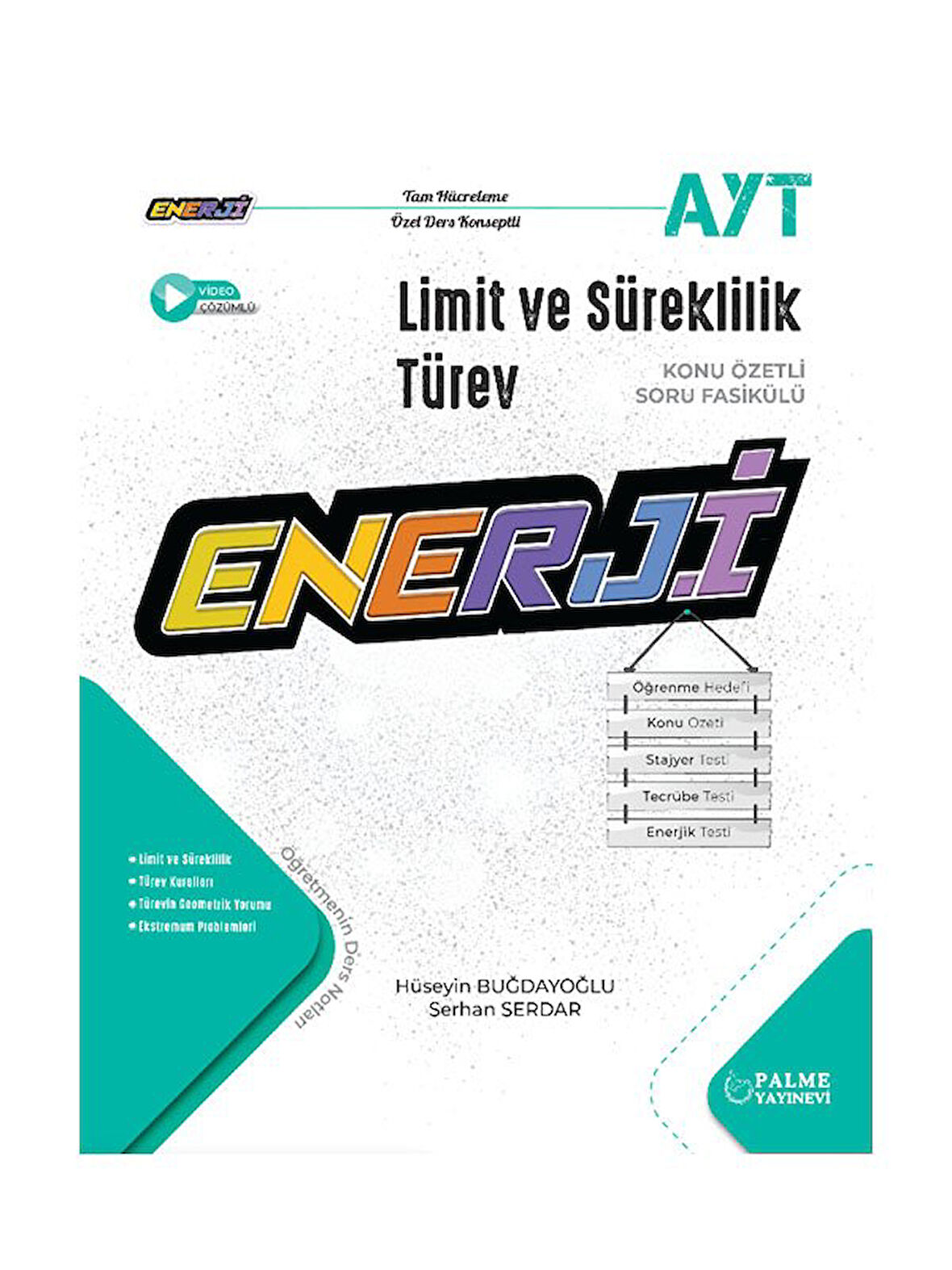 Palme 2026  YKS AYT Limit ve Süreklilik, Türev Enerji Konu Özetli Soru Fasikülü