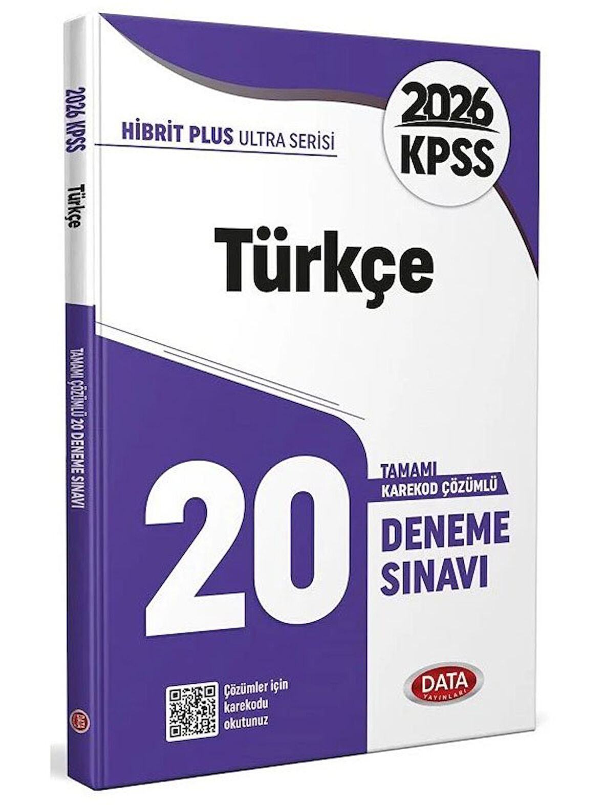 Data 2026 KPSS Türkçe Ultra 20 Deneme Çözümlü