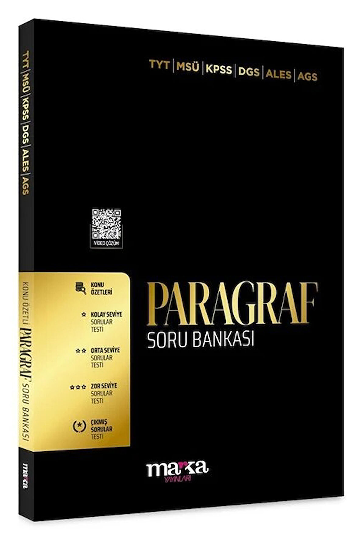 Marka 2026 YKS TYT Paragraf Konu Özetli Soru Bankası Marka Yayınları