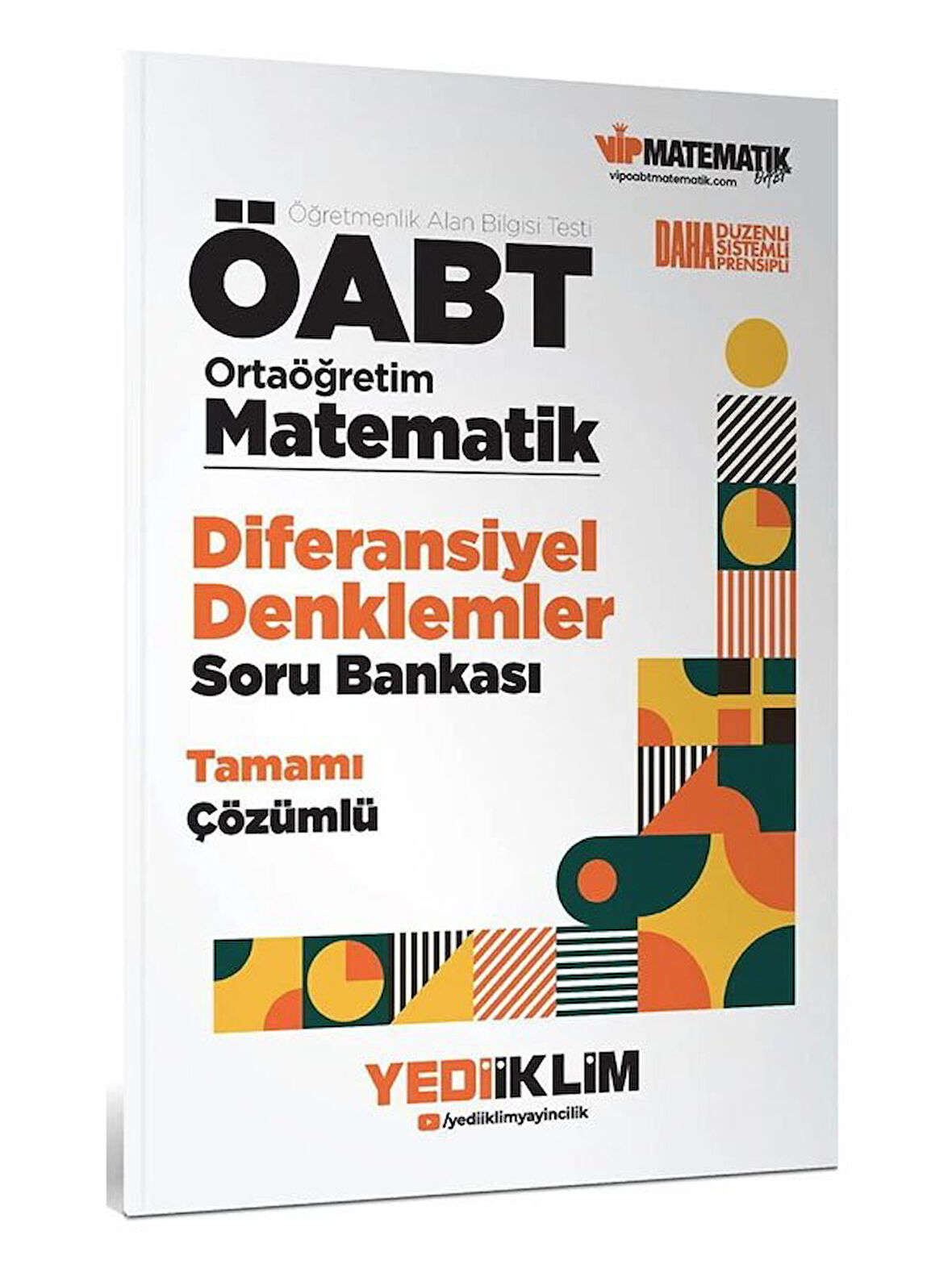Yediiklim 2026 ÖABT MEB-AGS Lise Ortaöğretim Matematik Diferansiyel Denklemler Soru Bankası Çözümlü