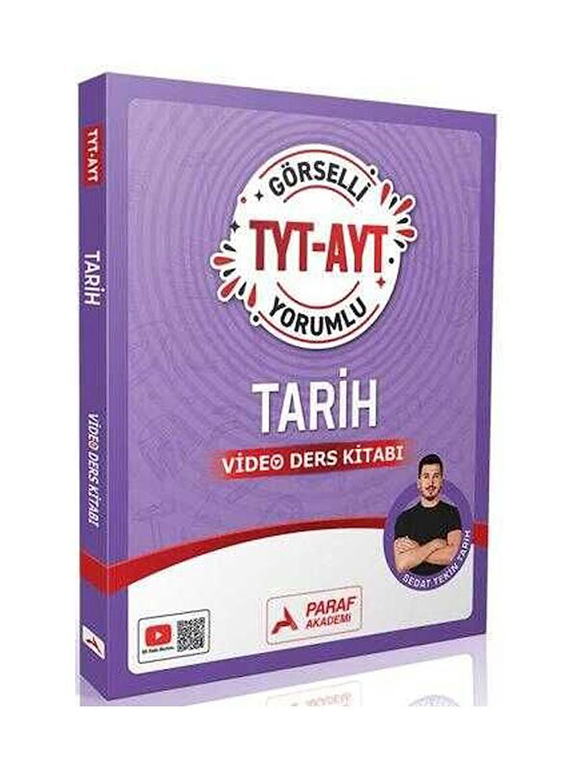 Paraf 2026 YKS TYT AYT Sedat Tekin Tarih Görselli Yorumlu Video Ders Kitabı