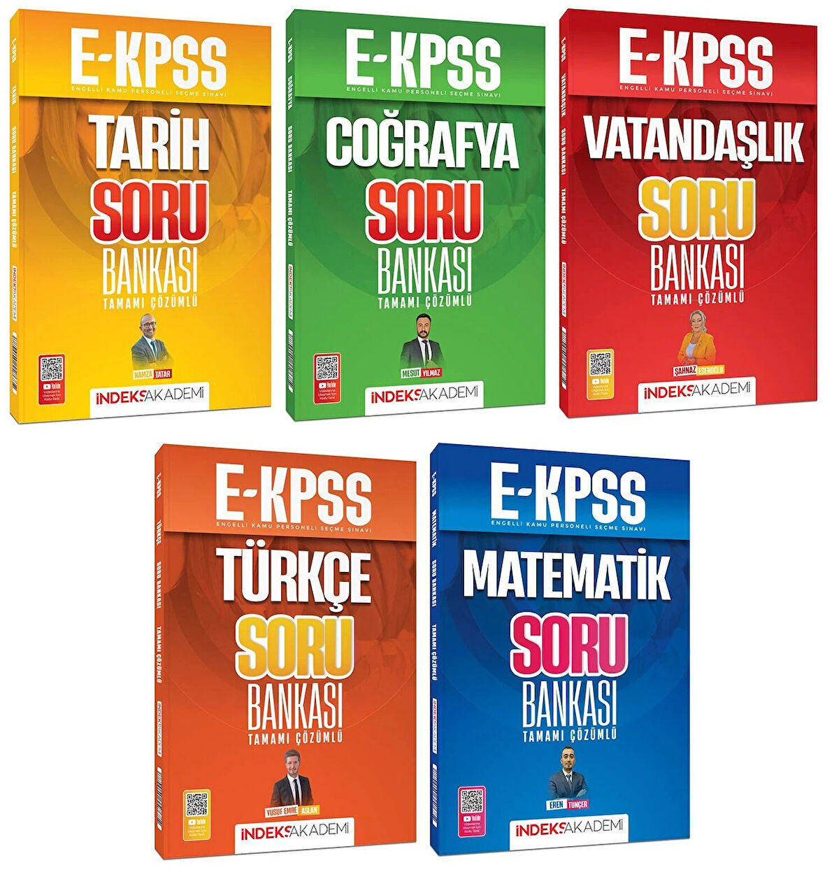 İndeks Akademi 2026 EKPSS Soru Bankası 5 li Set İndeks Akademi Yayıncılık