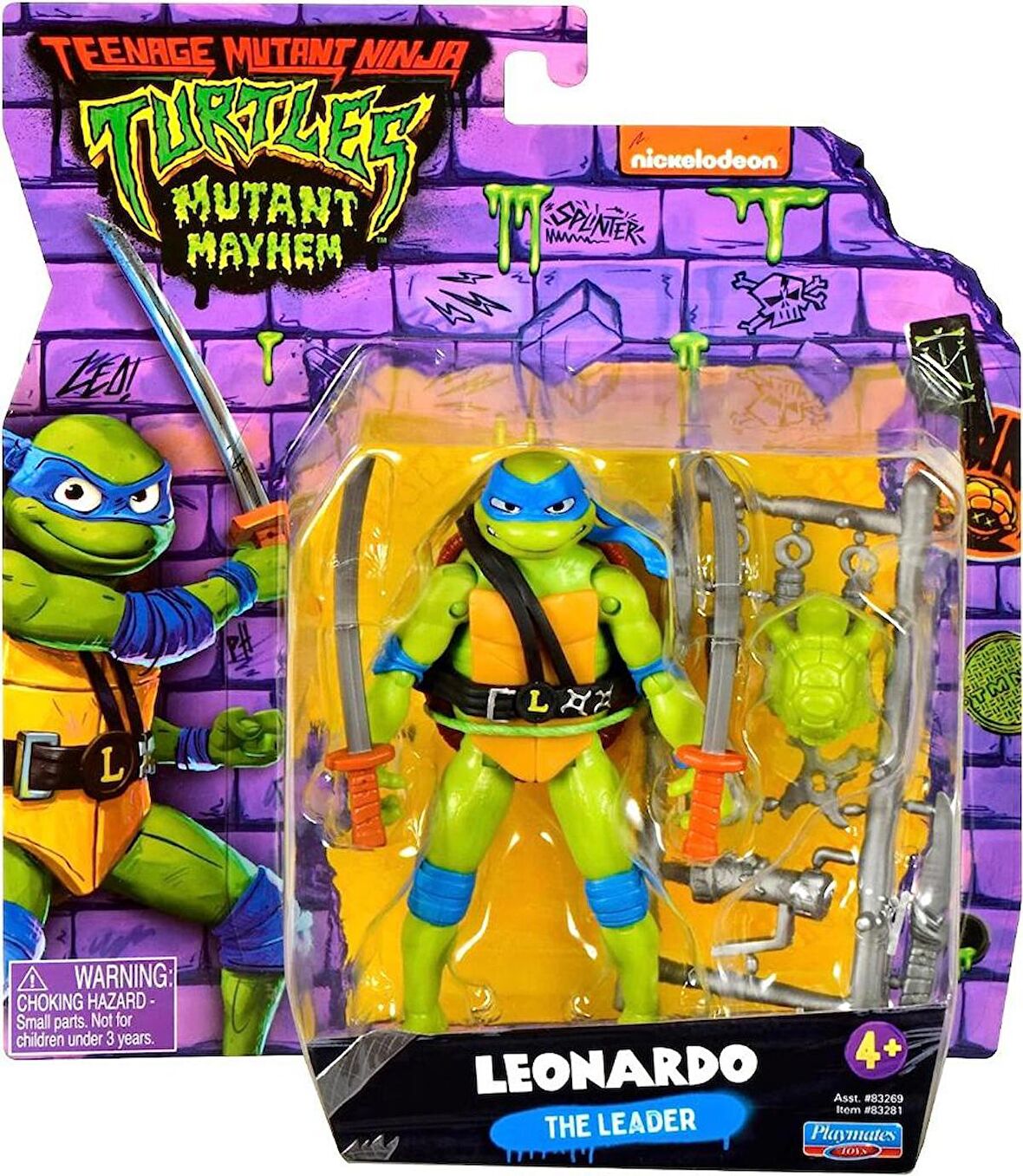 TMNT Aksiyon Figürler TU805100-2 - Leonardo